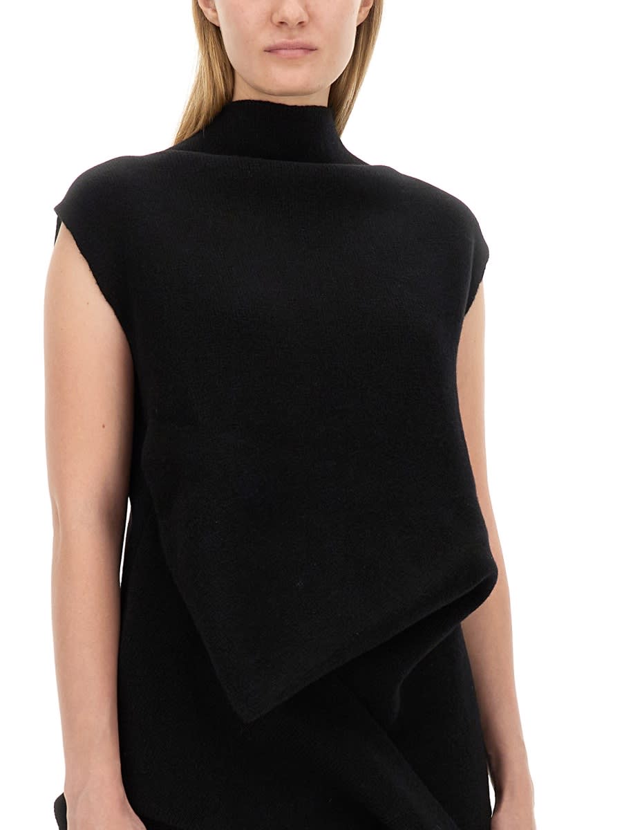 Shop Rick Owens Knitted Tops. In Black