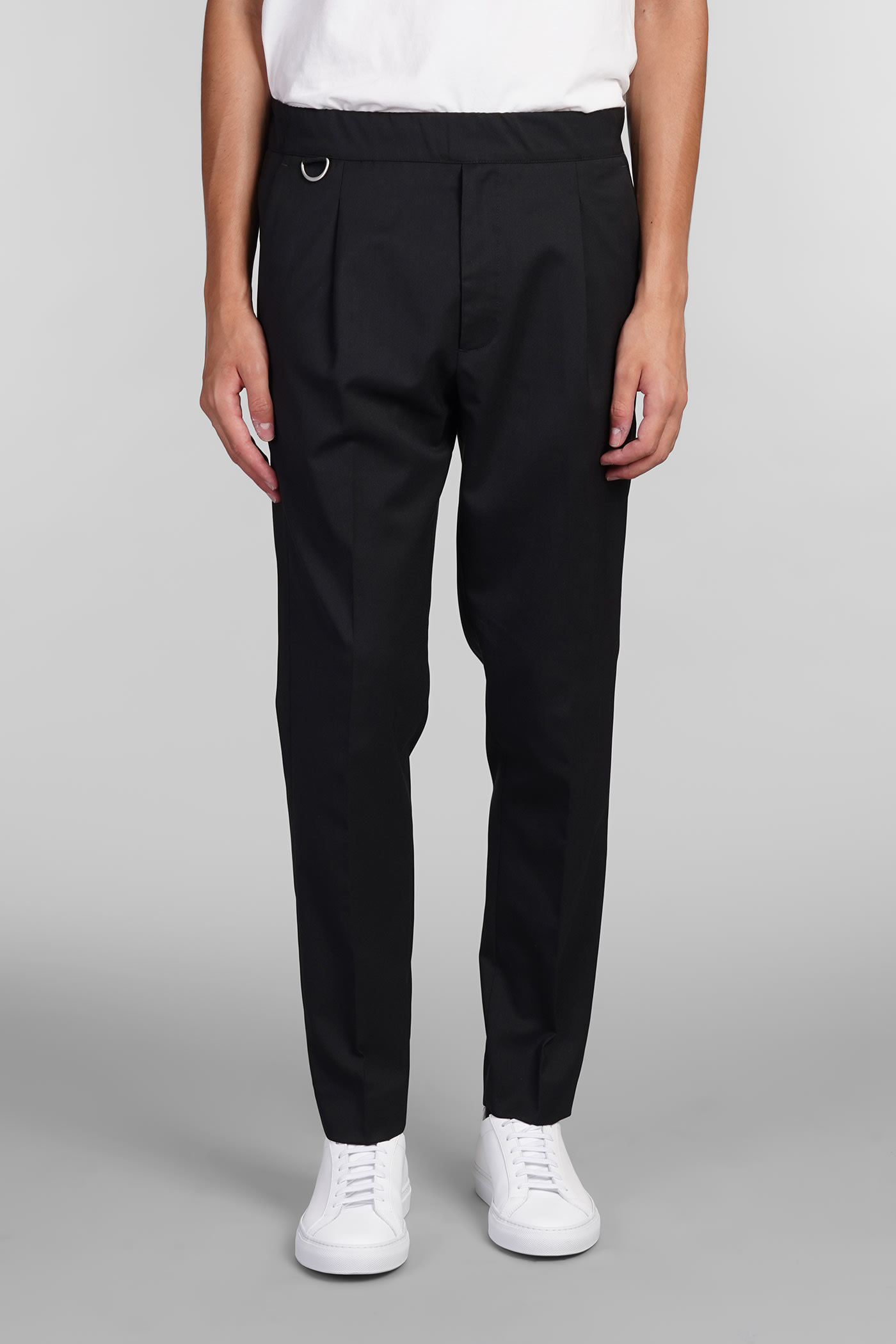 Patrick Pants In Black Wool