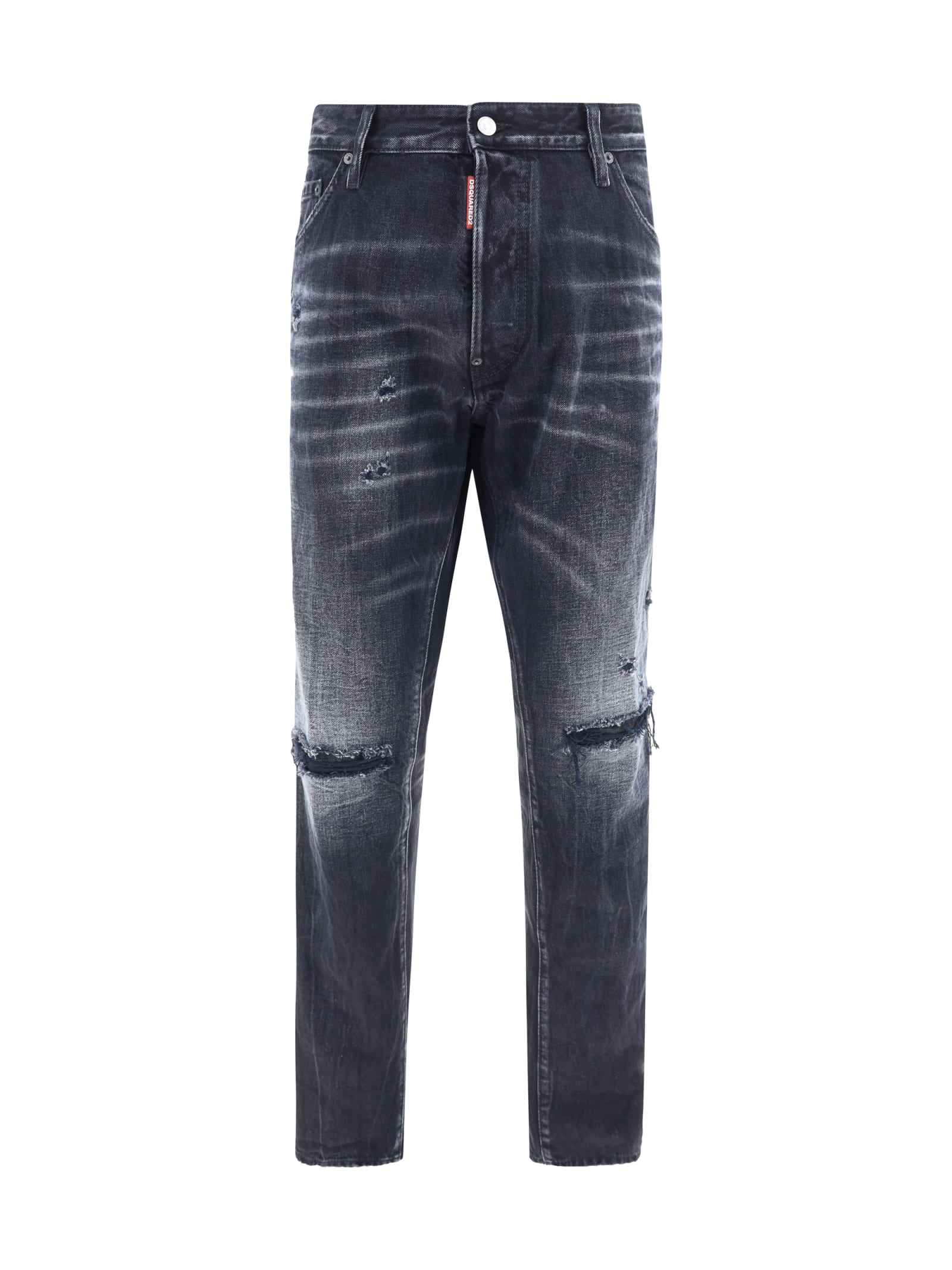 Shop Dsquared2 Cool Guy Jeans In Black