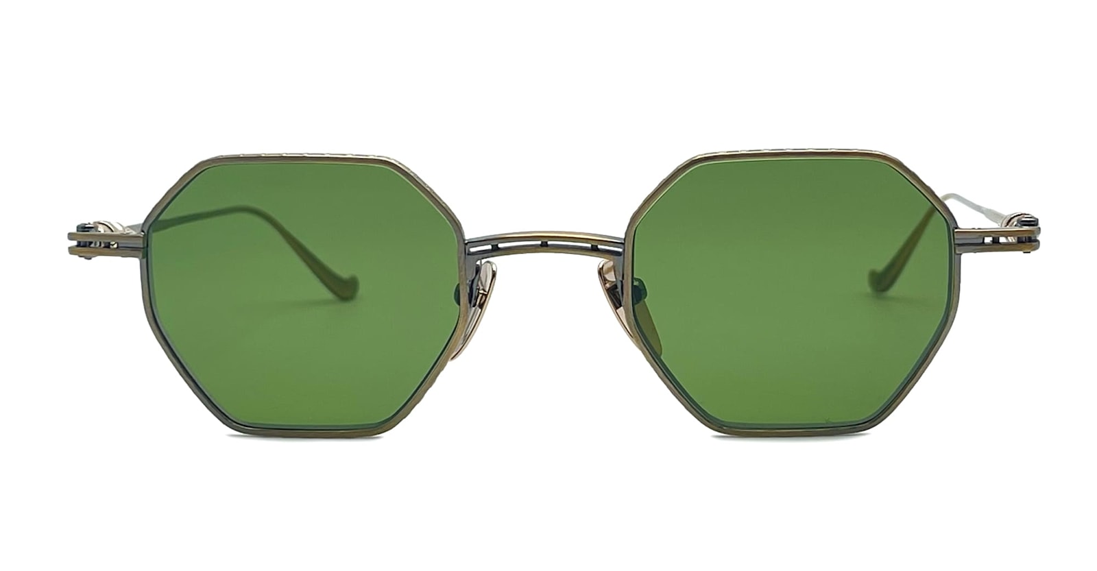 Evaculation - Antique Gold Sunglasses