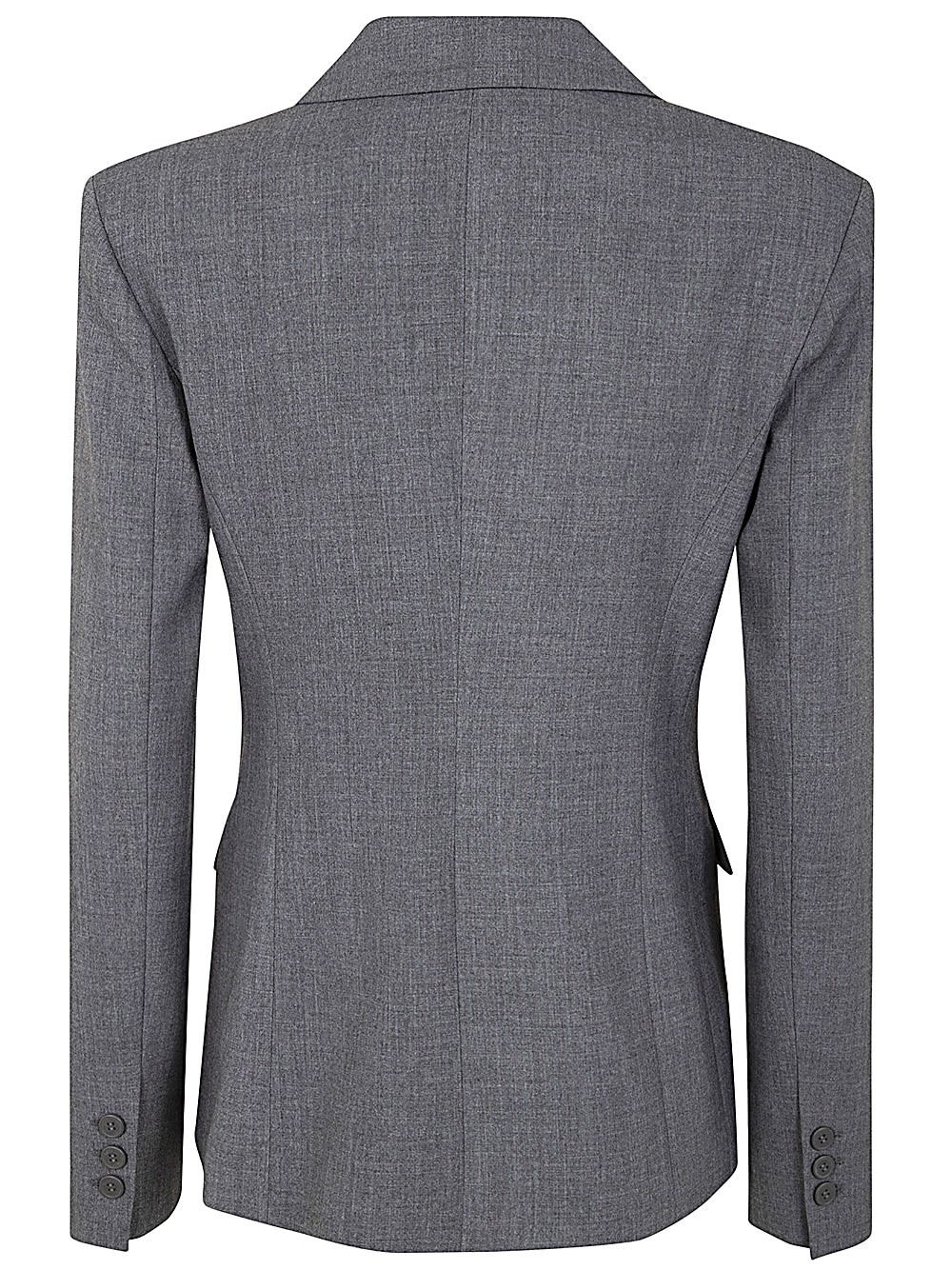 Shop Blugirl Melange Classic Jacket In Melange Grey