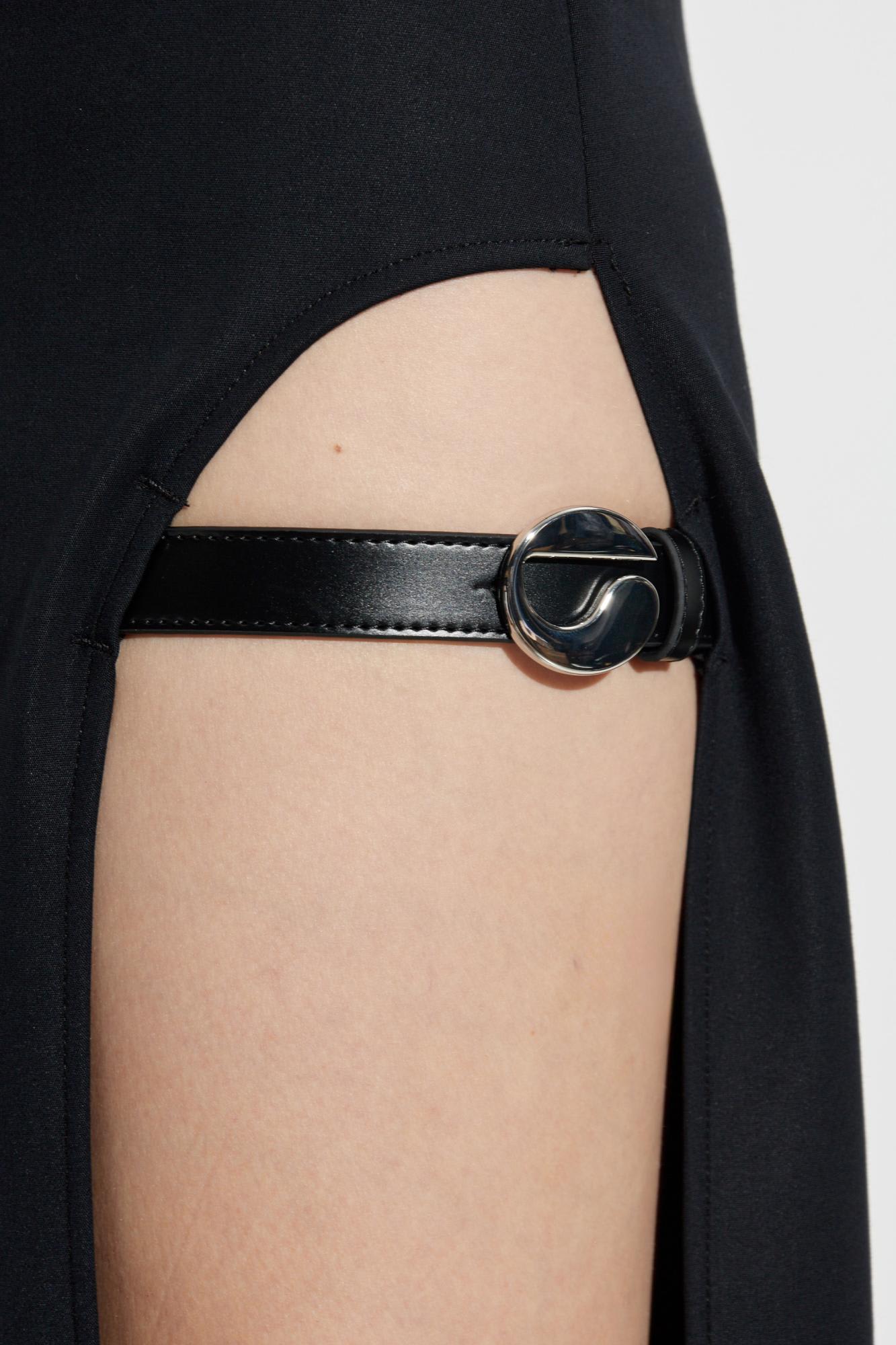 Coperni Strap Dress In Black