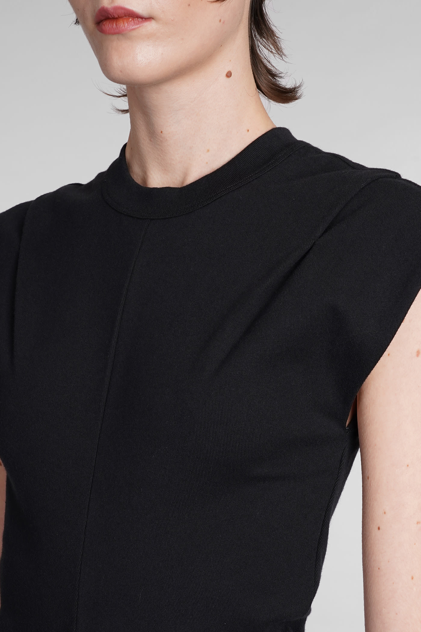 Shop Alexander Wang Dress In Black Cotton