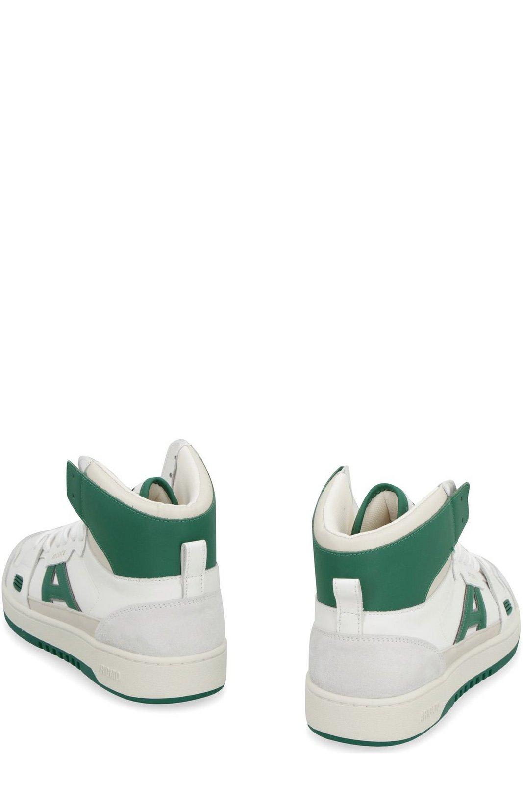 Shop Axel Arigato A-dice High-top Sneakers In White