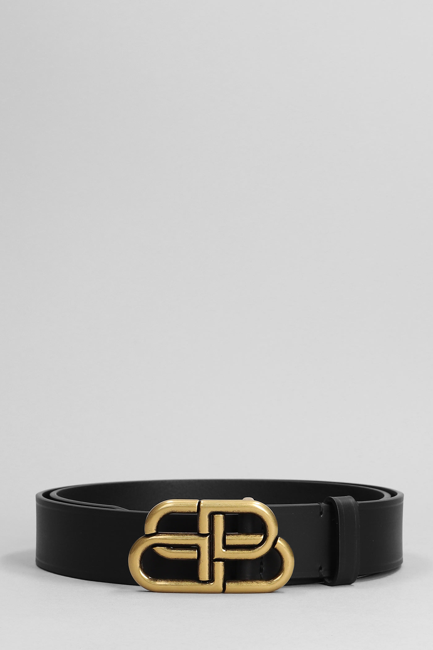 Balenciaga Belts In Black Leather
