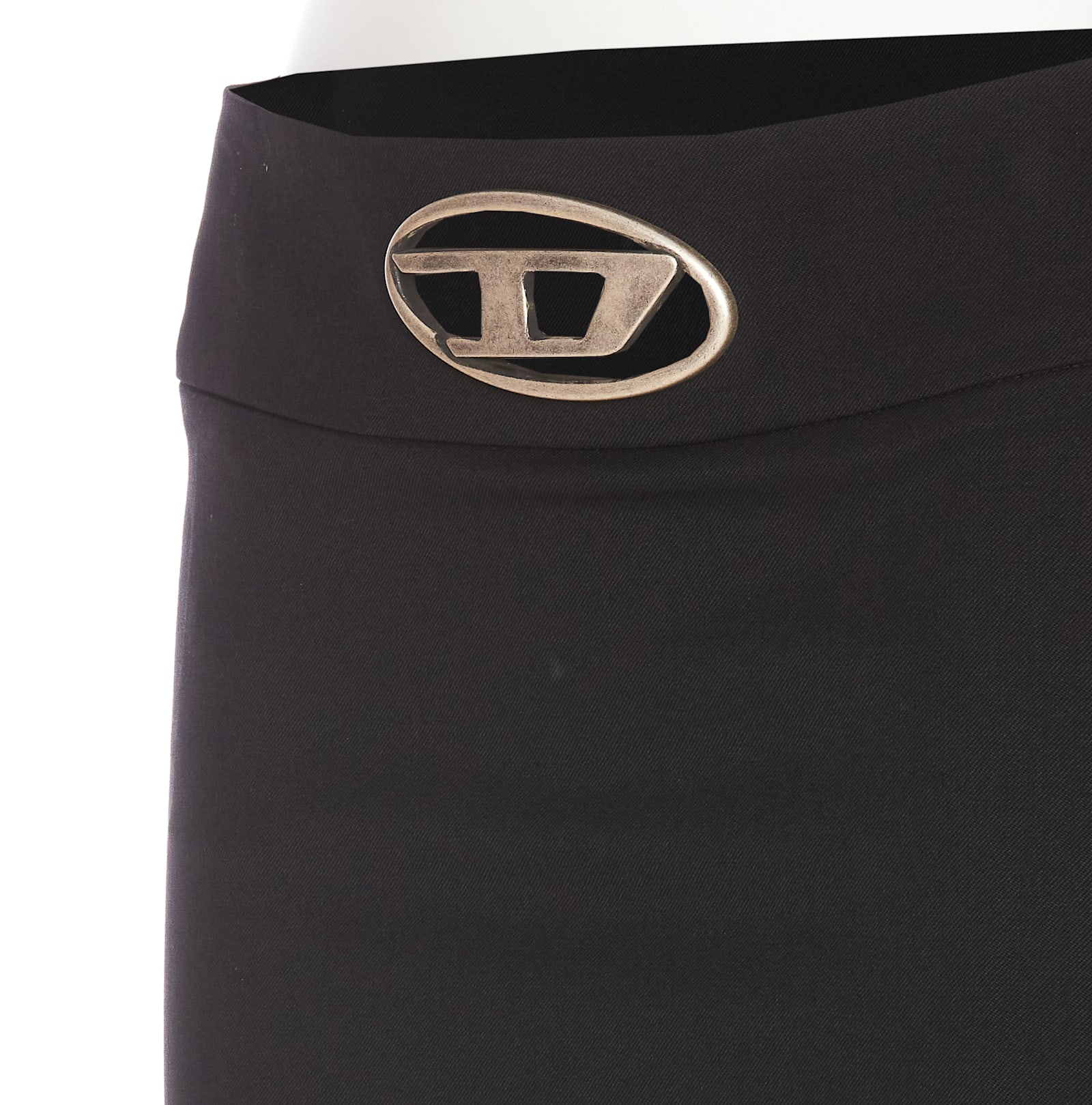 Shop Diesel O-dixy Skirt In Black