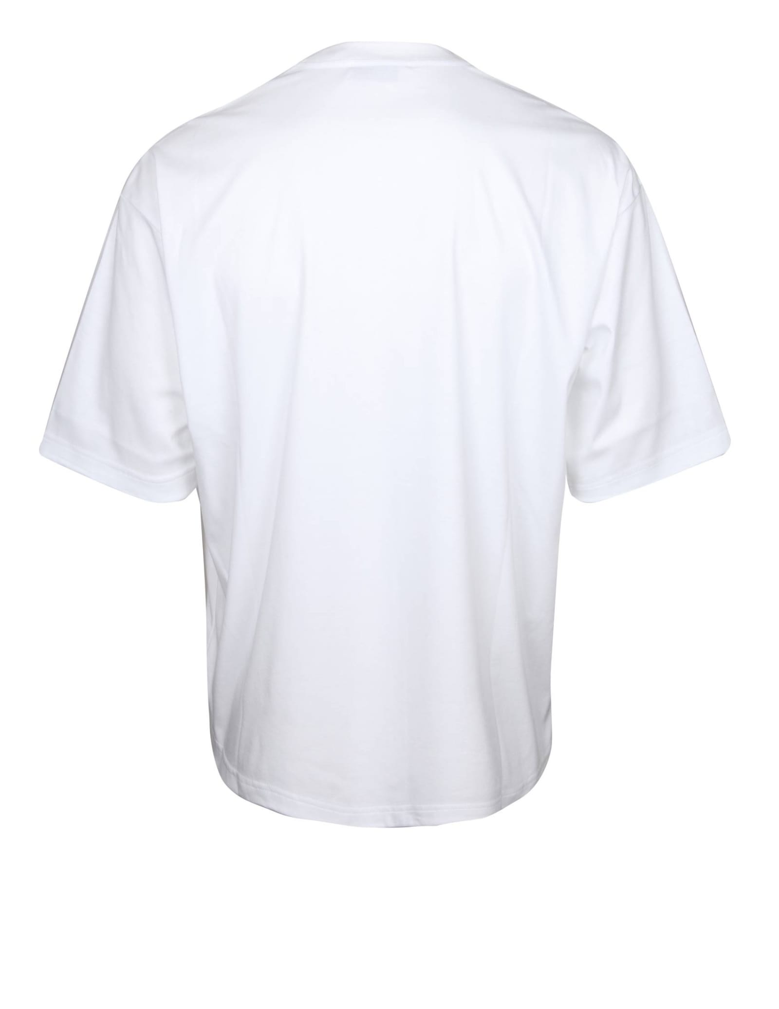 Shop Lanvin Curblace T-shirt In White Cotton In Optic White