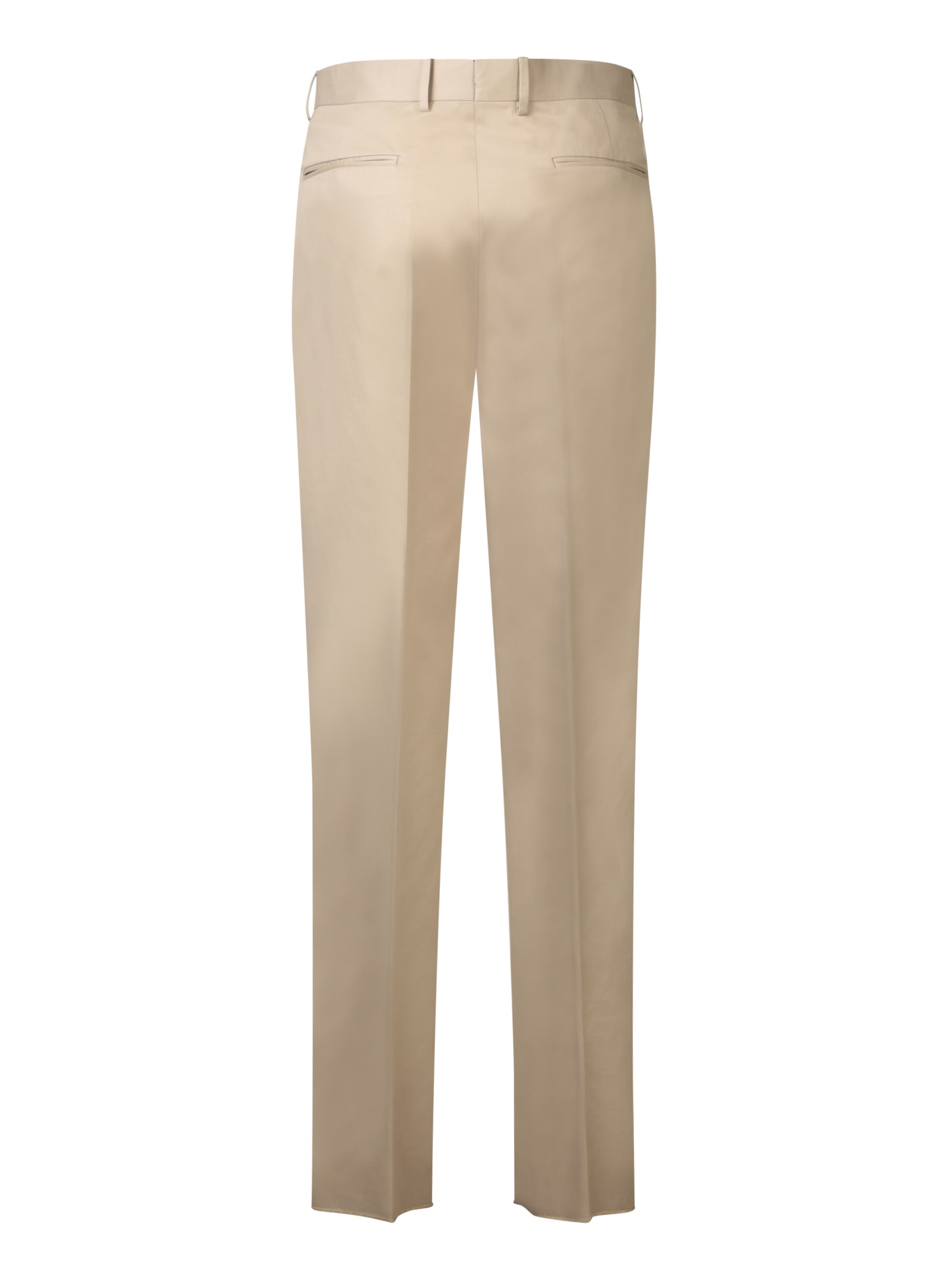 Shop Zegna Beige Cashmere Trousers
