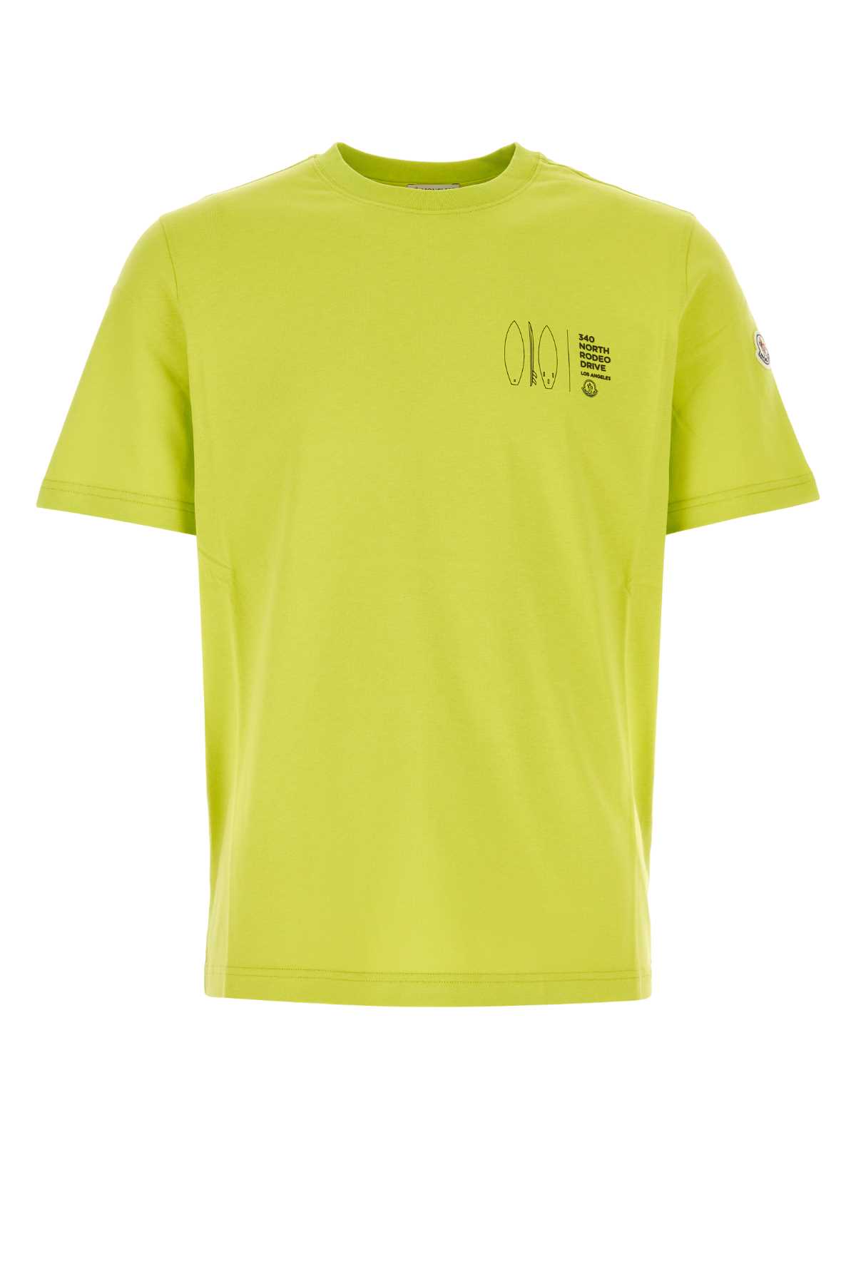 Acid Green Cotton T-shirt