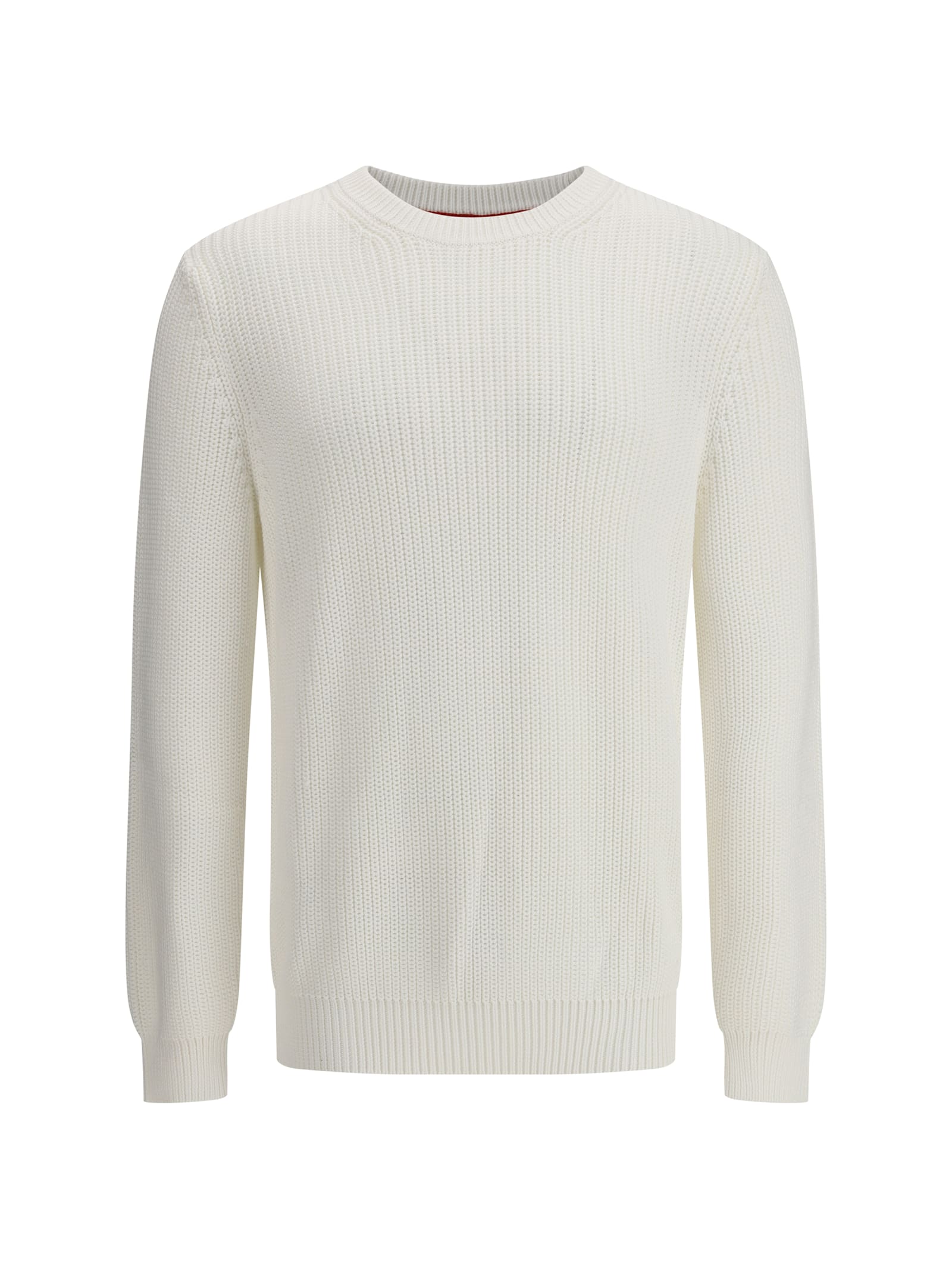 Brunello Cucinelli Half English Rib Sweater In White