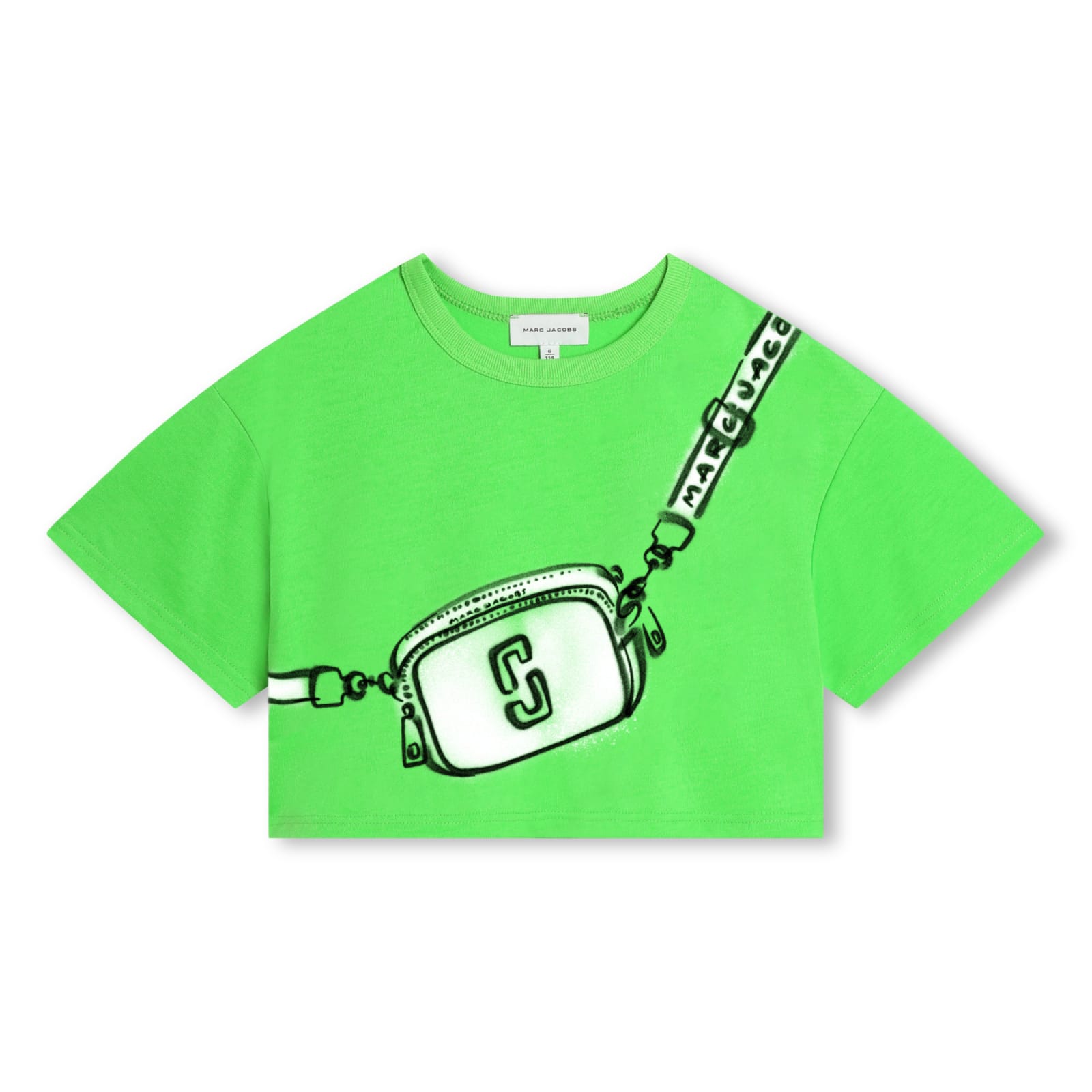 Shop Marc Jacobs T-shirt Con Stampa In Verde