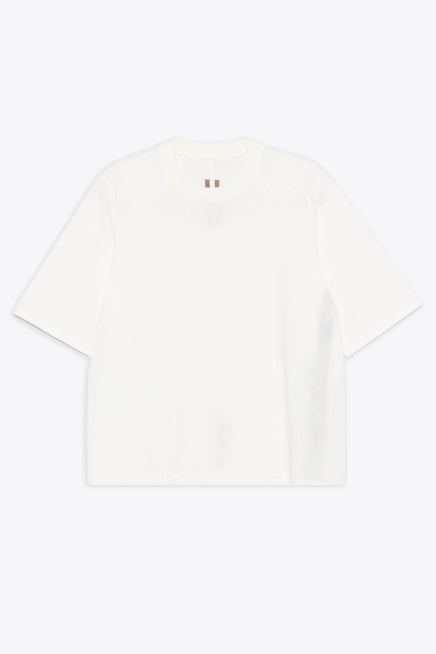 Walrus T Off white cotton boxy fit t-shirt - Walrus T