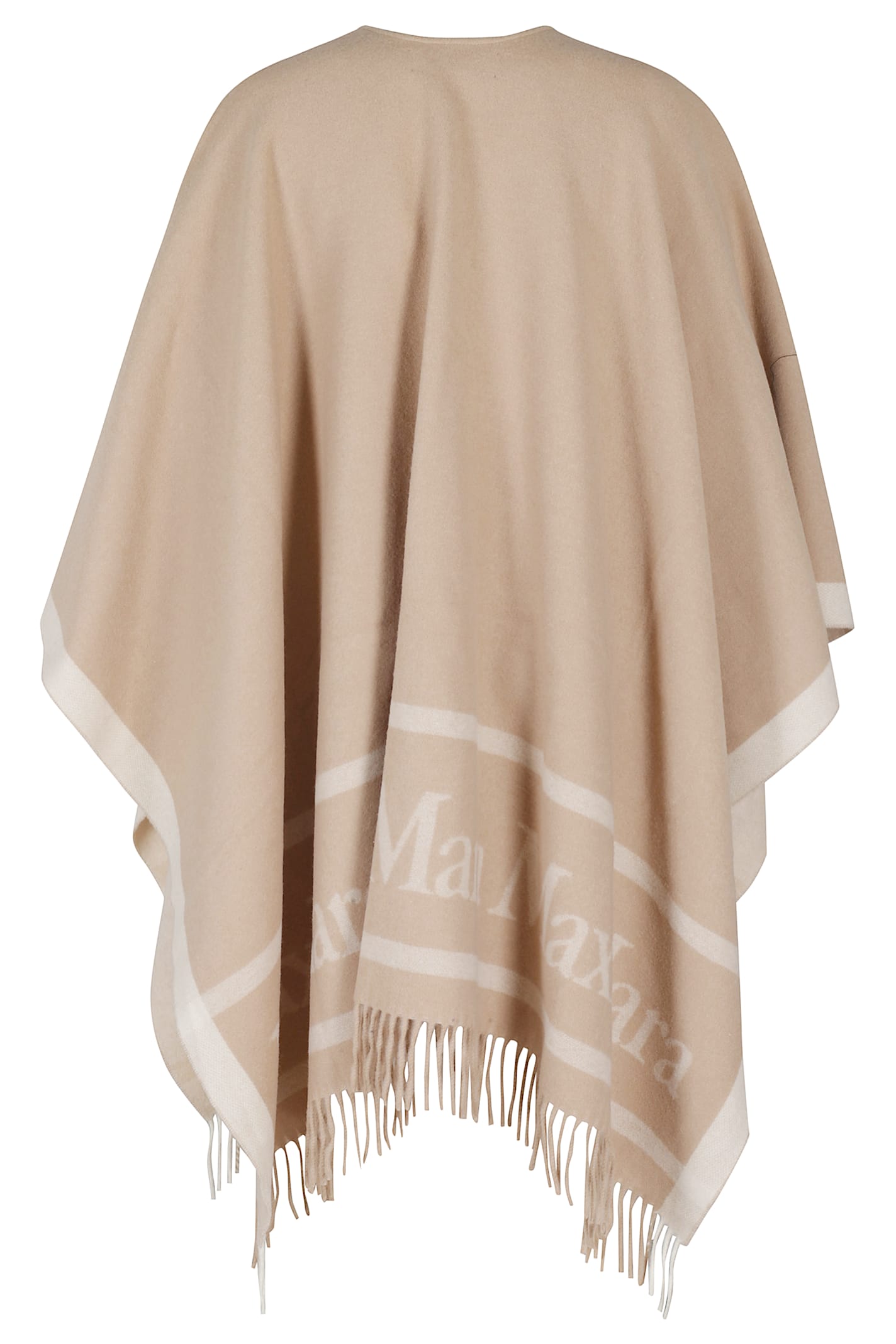 Max Mara Hilde Brown Wool Cape