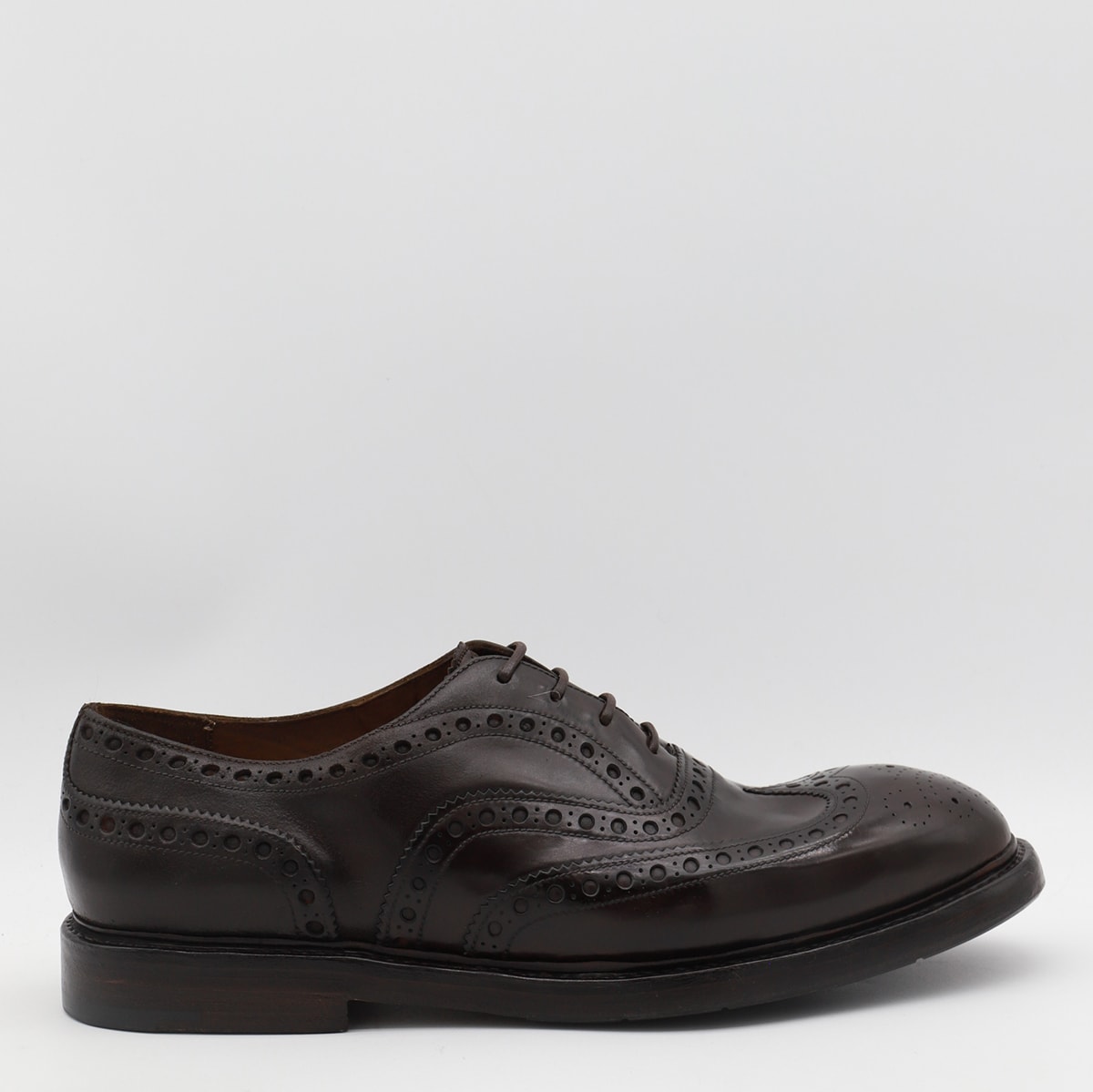 Shop Premiata Black Lace Up Shoes In Chestnut Lav.