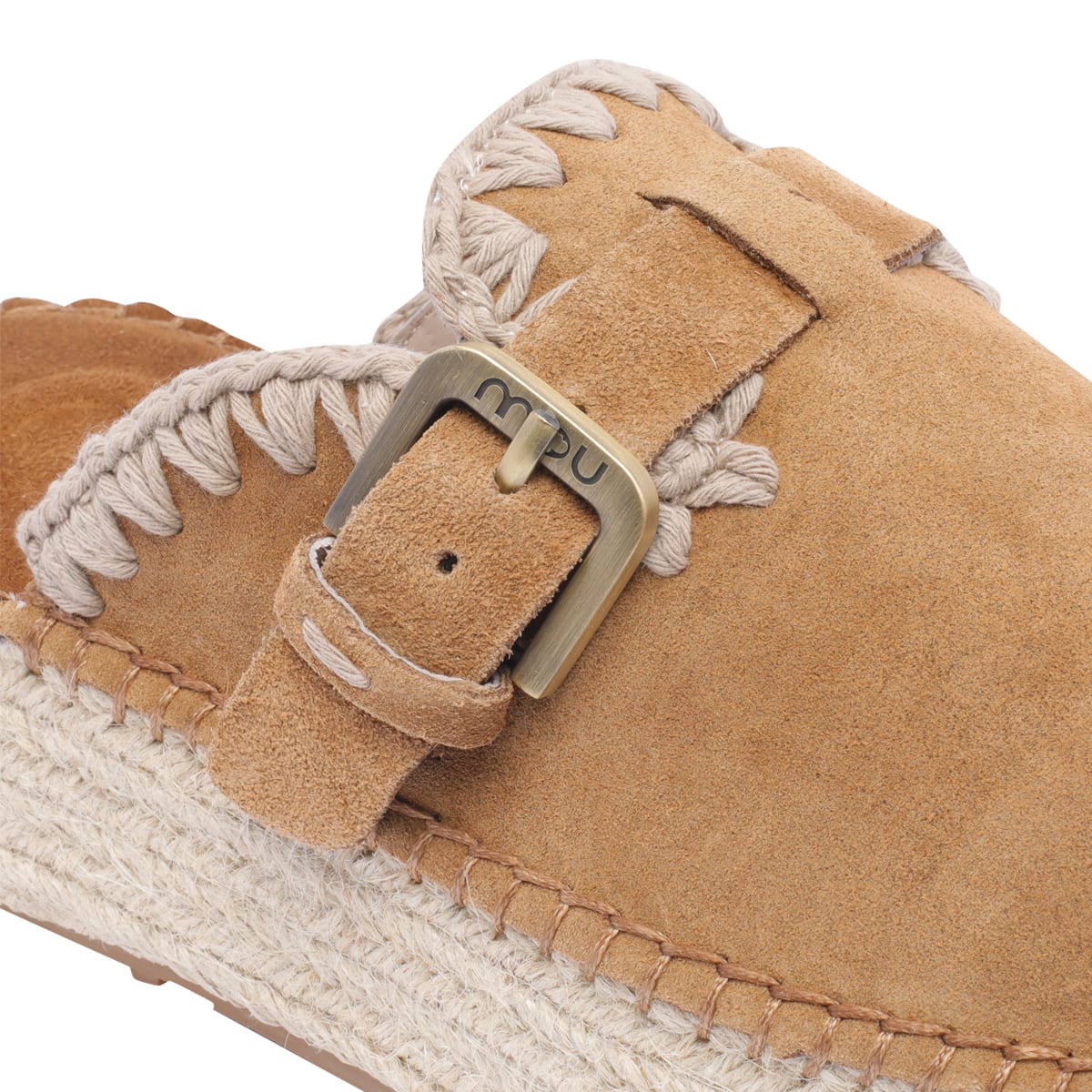 MOU JUTE SUEDE CLOG