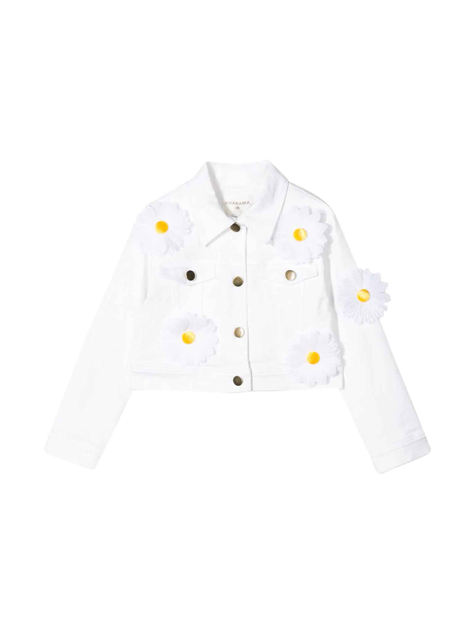 white denim jacket kids