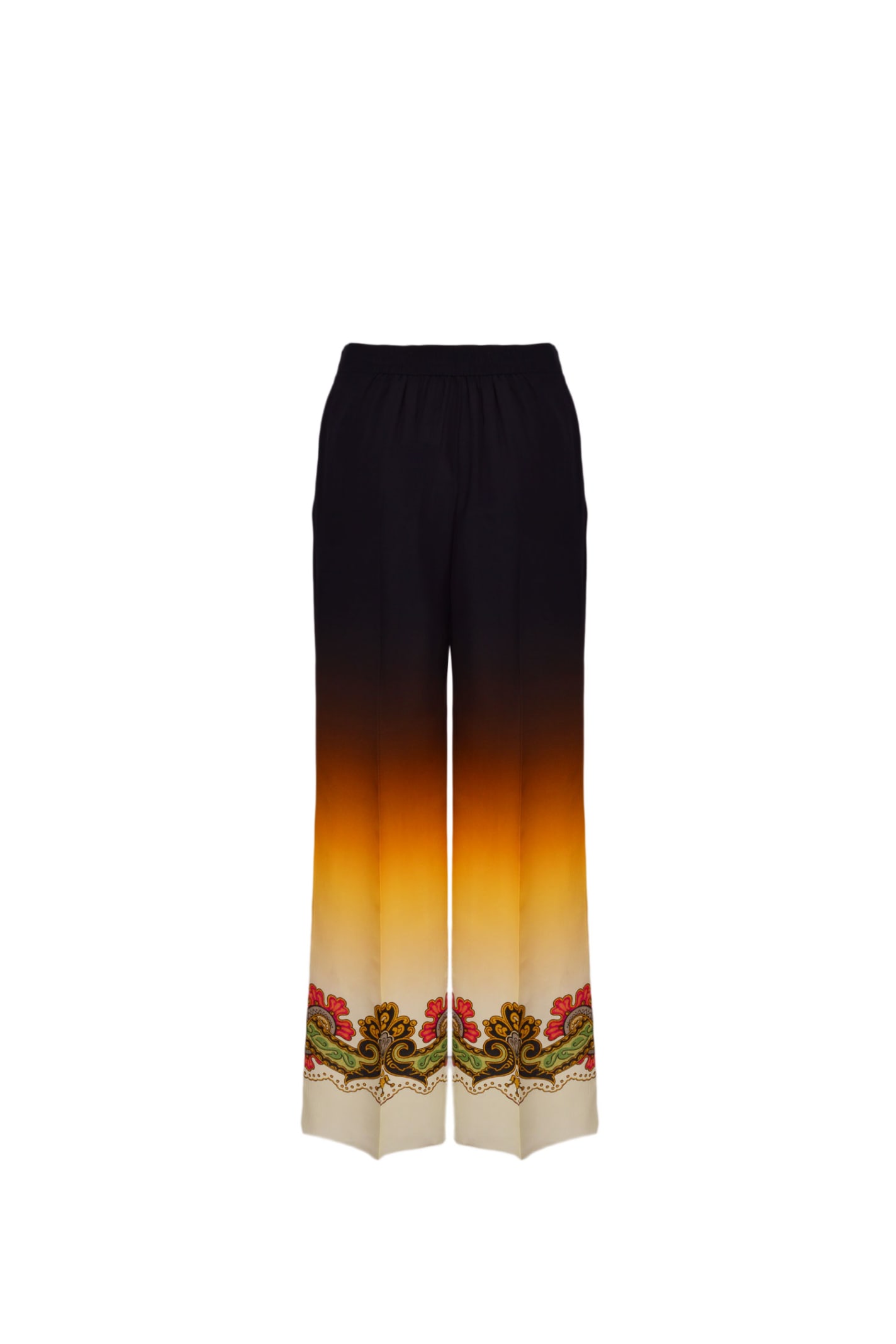 Shop Etro Pants In Black