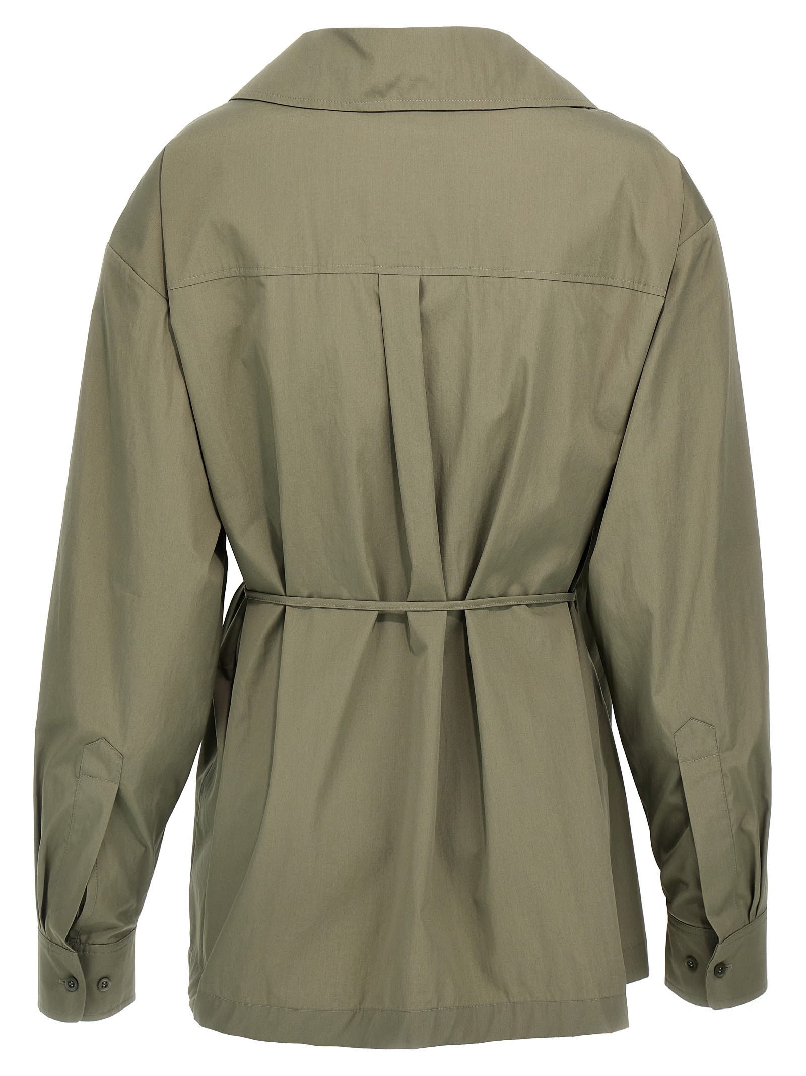 Shop Dries Van Noten Cedo Shirt In Green