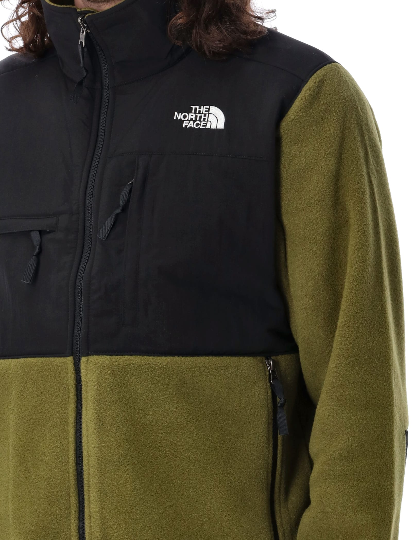 Shop The North Face Denali Jacket In Olive