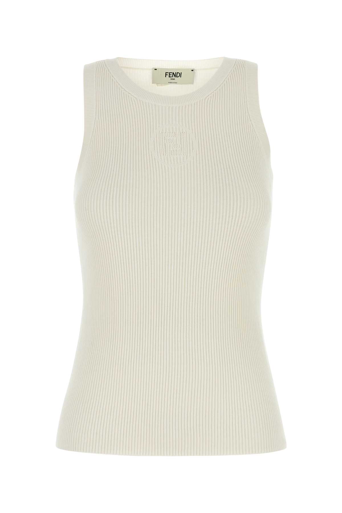 Ivory Silk Blend Top