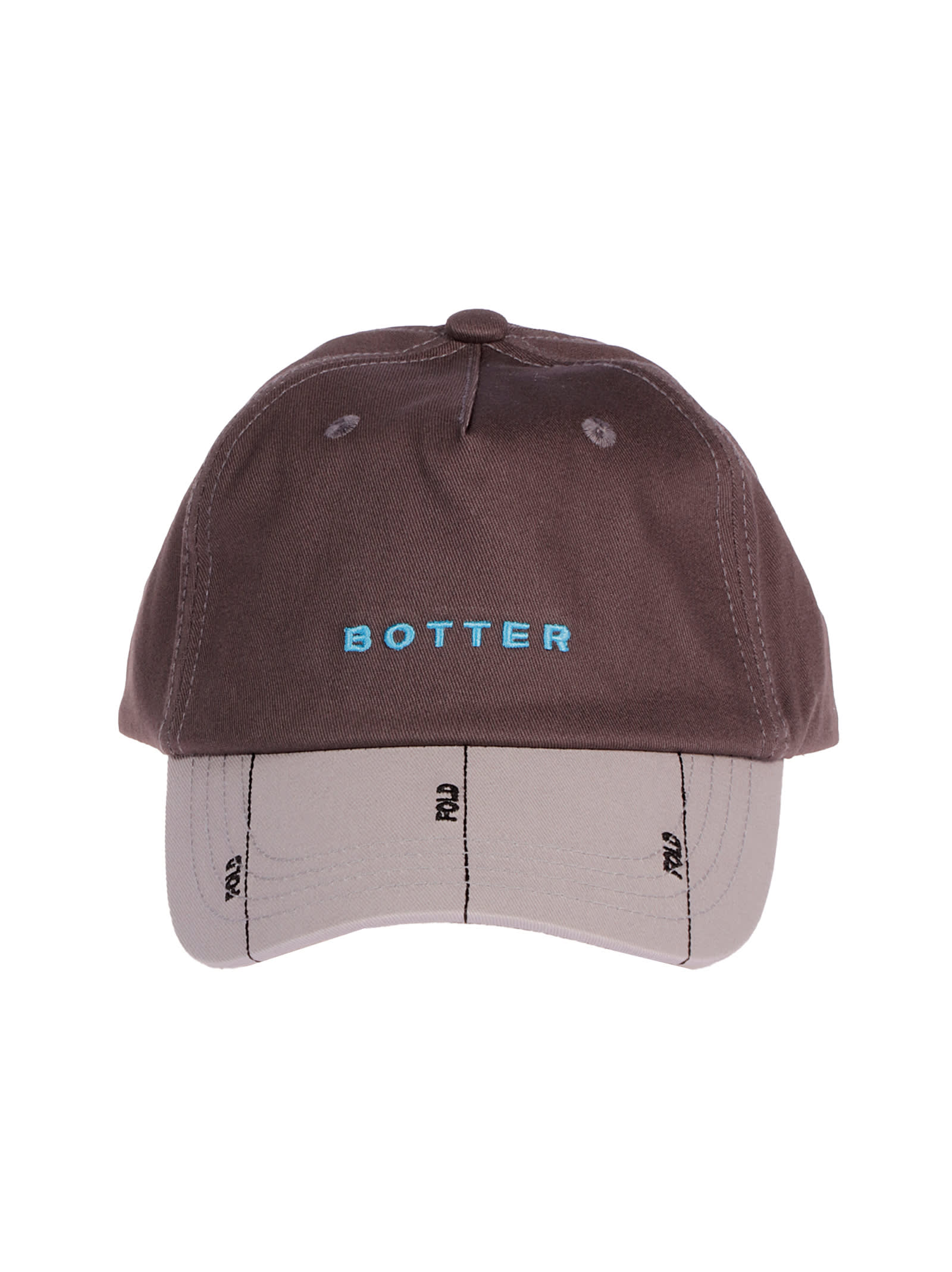 Botter Paris Fold Multicolor Cap In Darkgrey