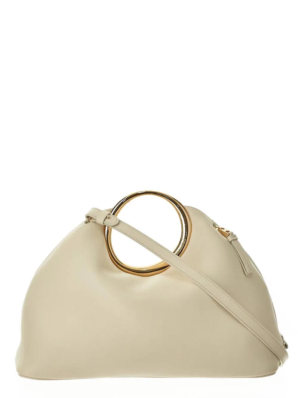 Shop Jacquemus Le Calino Bag In Cream