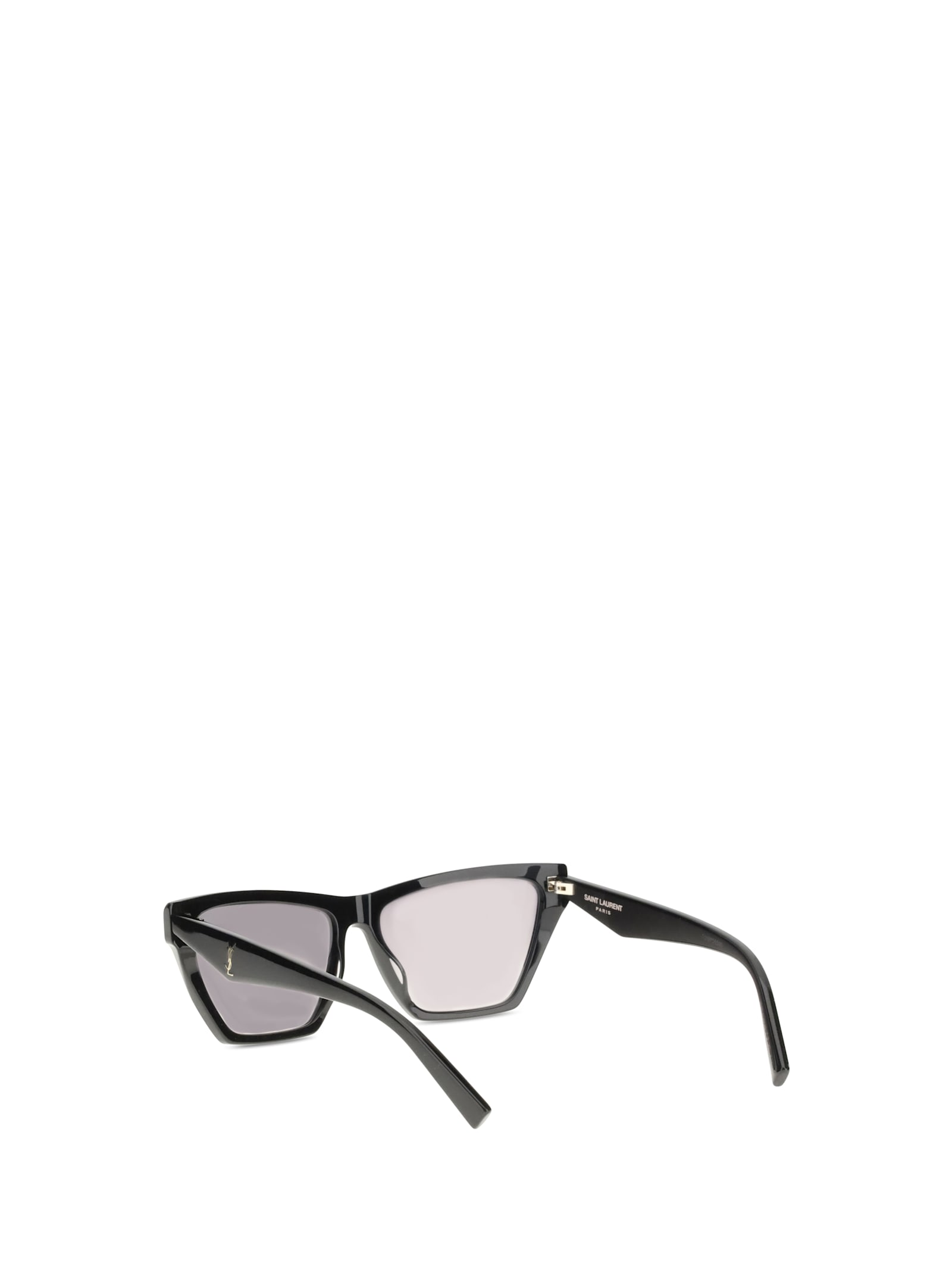 Saint Laurent Cat-eye Sunglasses In Gray