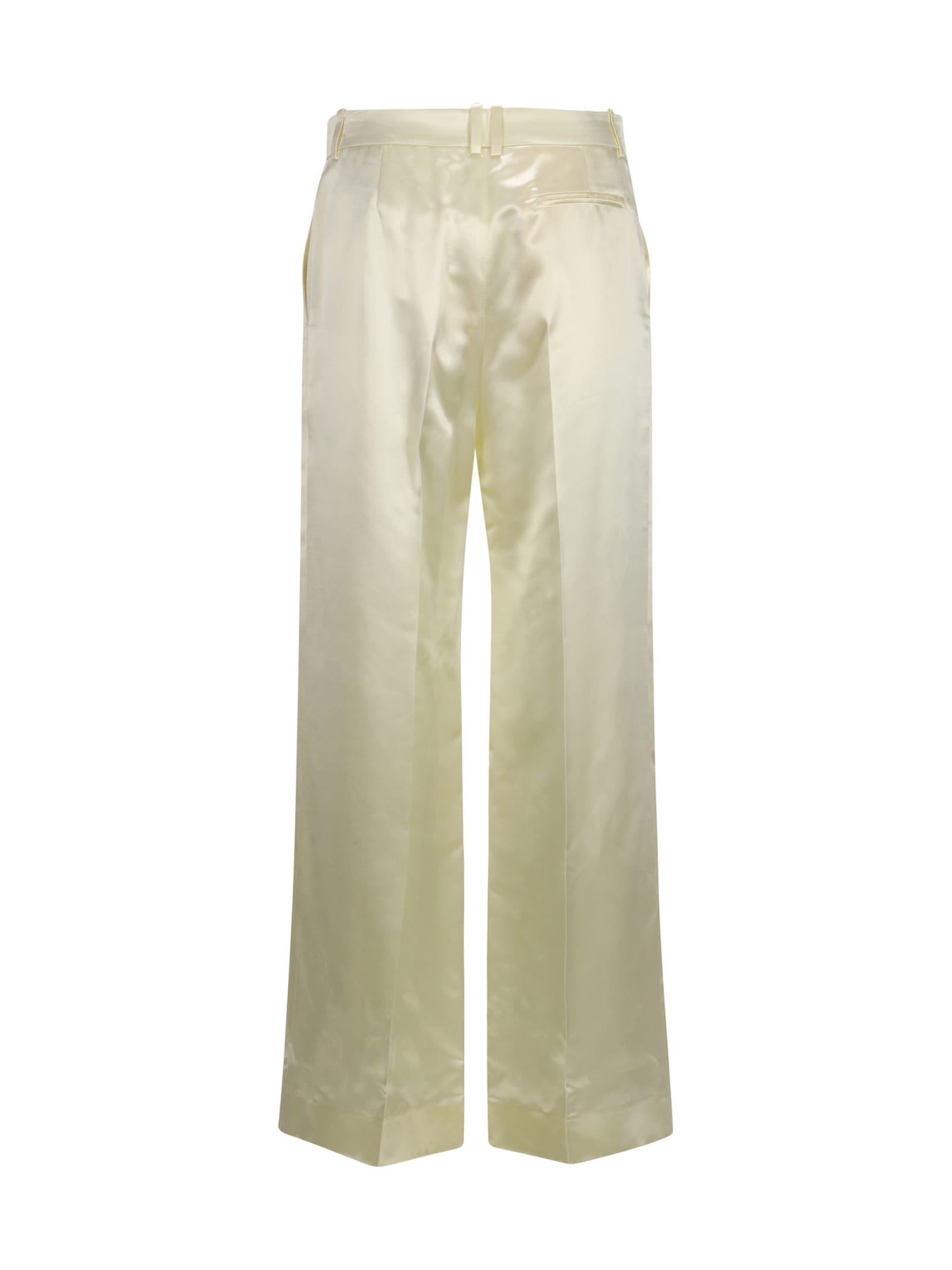 Shop The Row Encore Pants In Milk