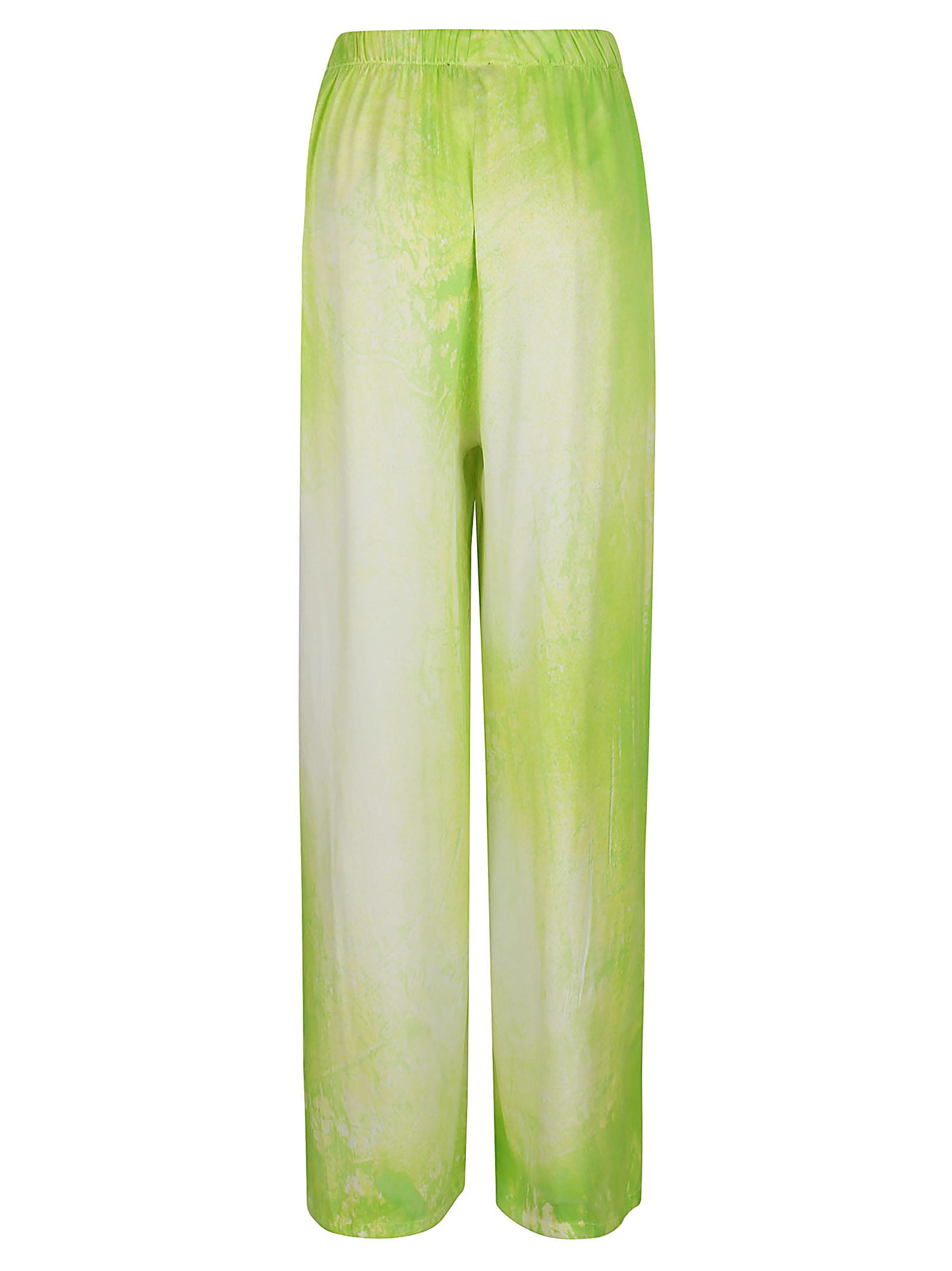Shop Avant Toi Trousers In Lime