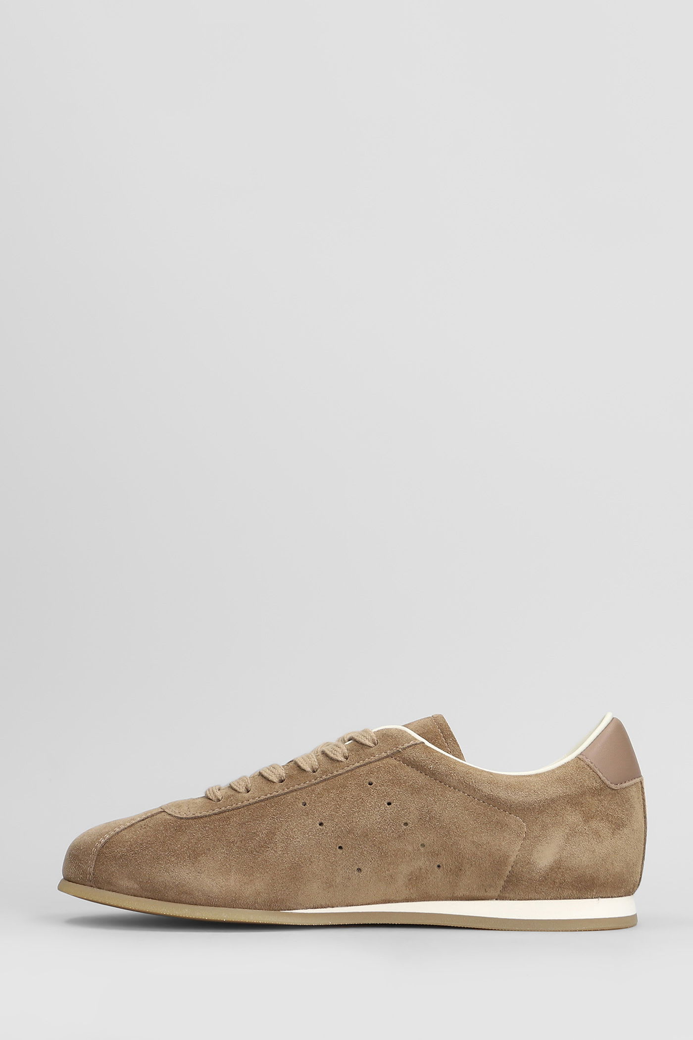 Common Projects Driving Shoe Sneakers In Taupe Suede In Brown