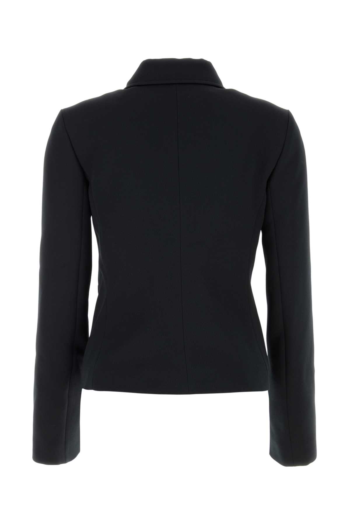 Shop Courrèges Black Twill Jacket