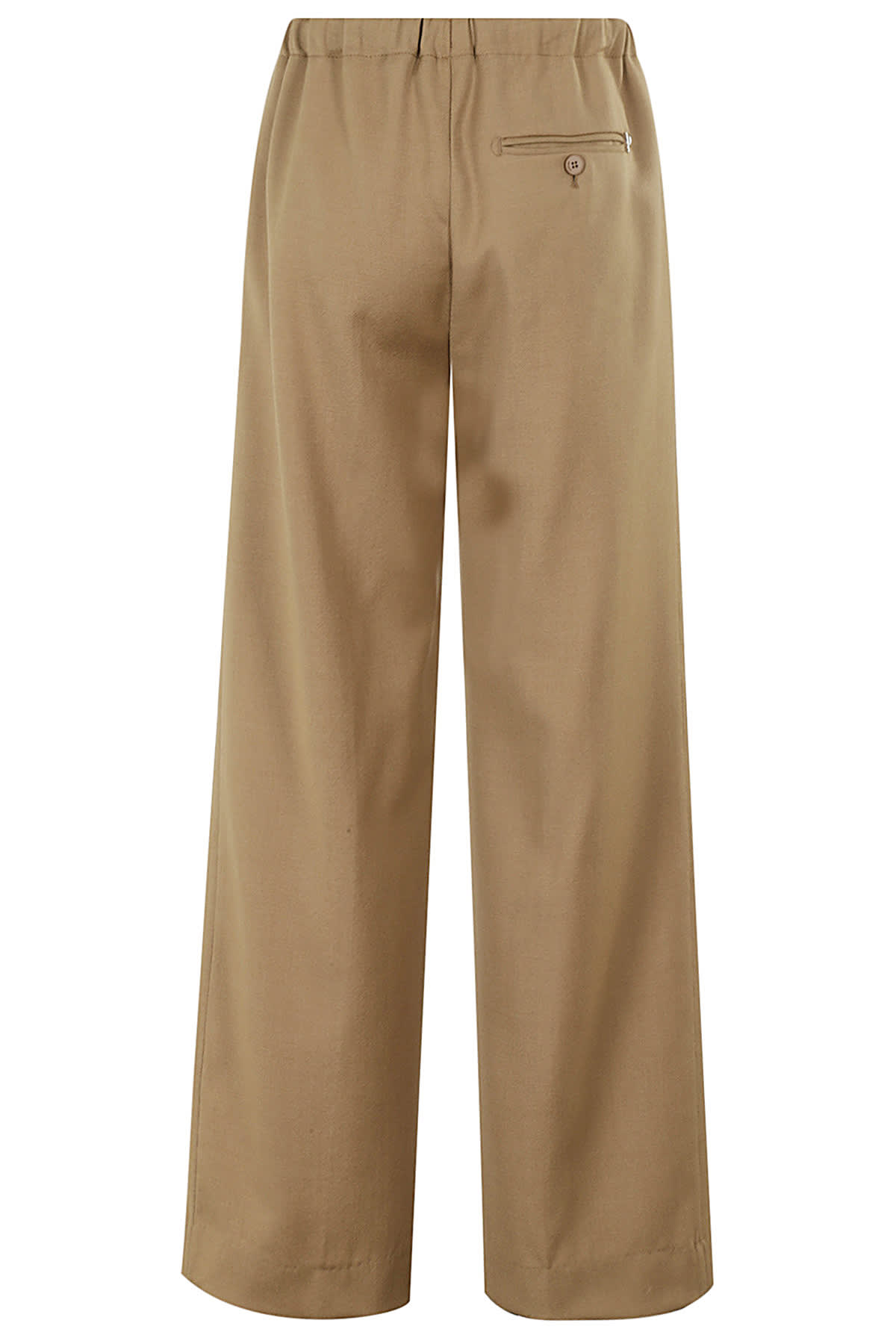 Dondup Pleated Front Lounge Pants In Noce