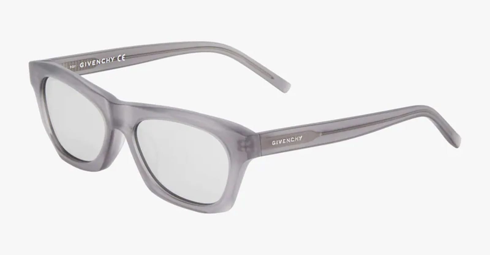 Shop Givenchy Gv40026u - Grey Sunglasses
