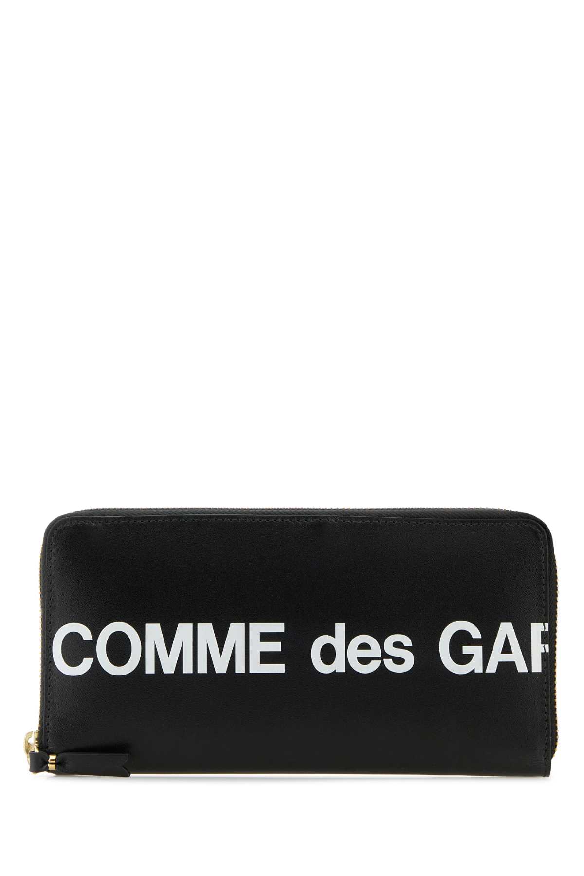 Comme des Garçons Black Leather Wallet