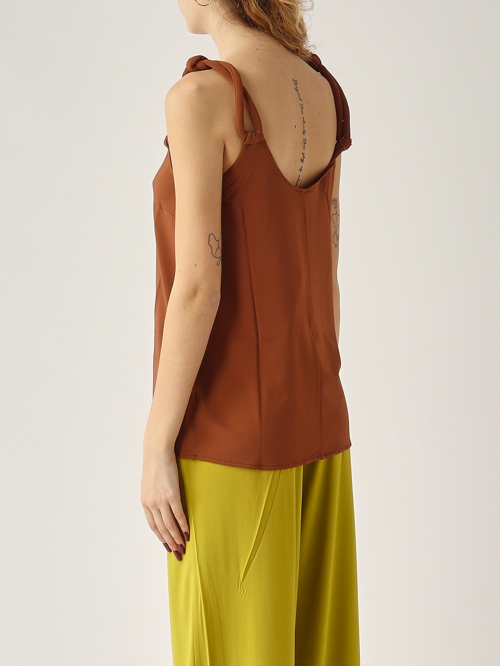 Max Mara Faida Top-wear In Brown