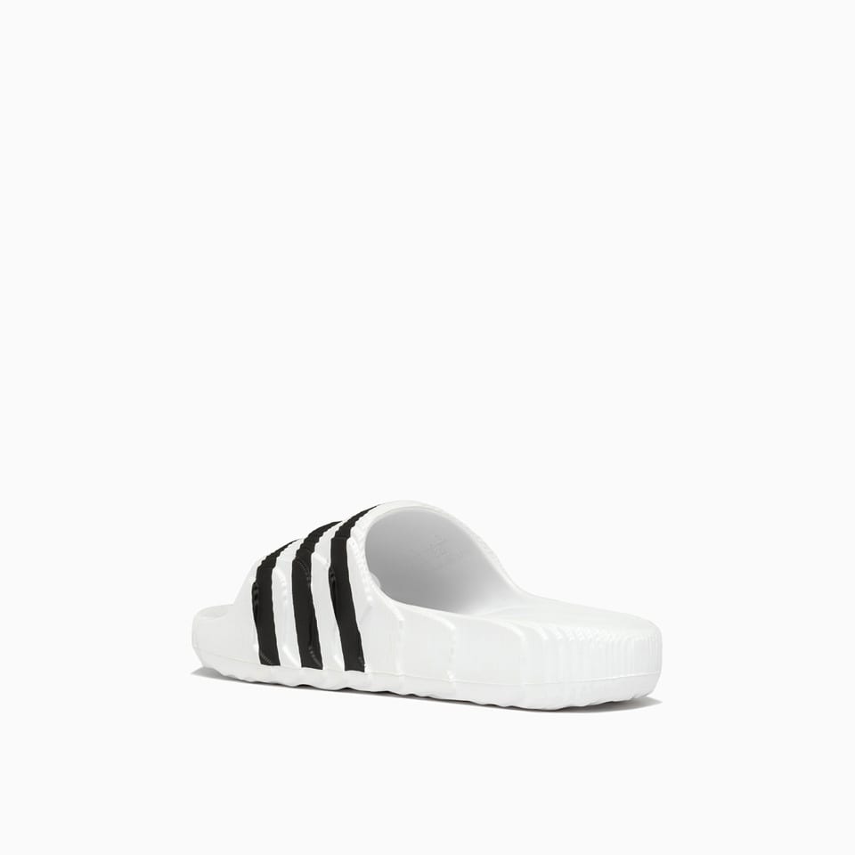 Shop Adidas Originals Adilette 22 Slides If3668 In White