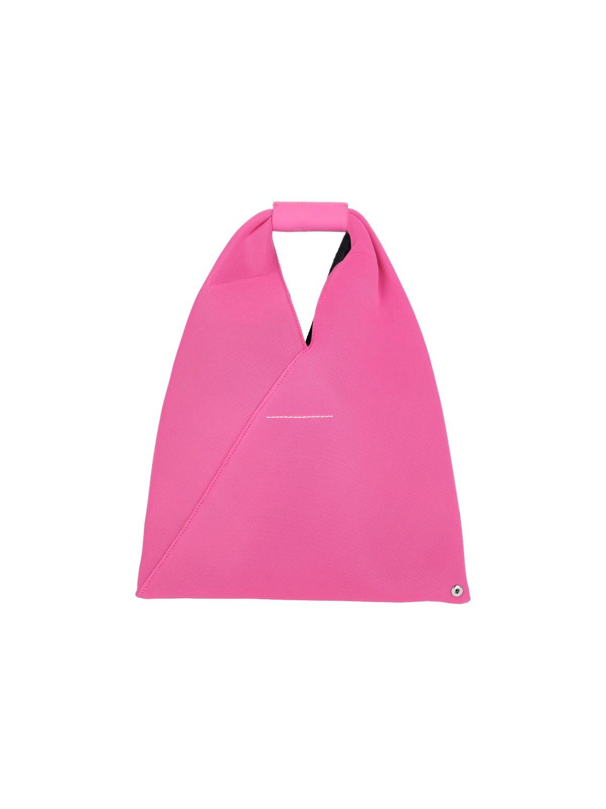 Shop Mm6 Maison Margiela Japanese Small Tote Bag In Pink