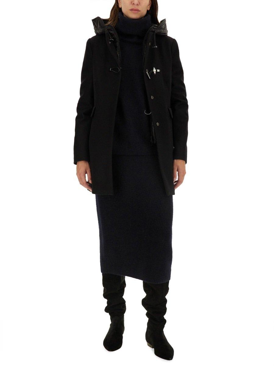 FAY LONG-SLEEVED HOODED COAT 