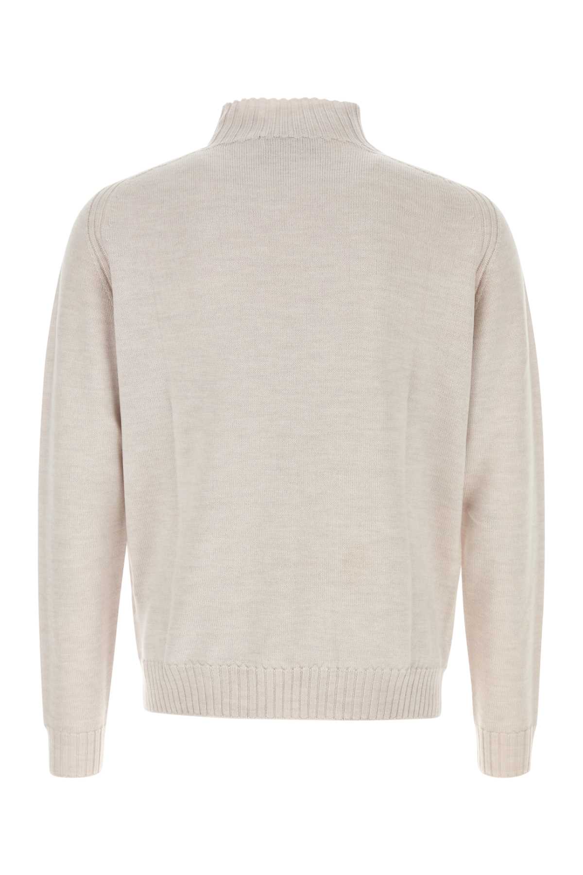 Vivienne Westwood Fisherman Knit Sweater High Neck In White