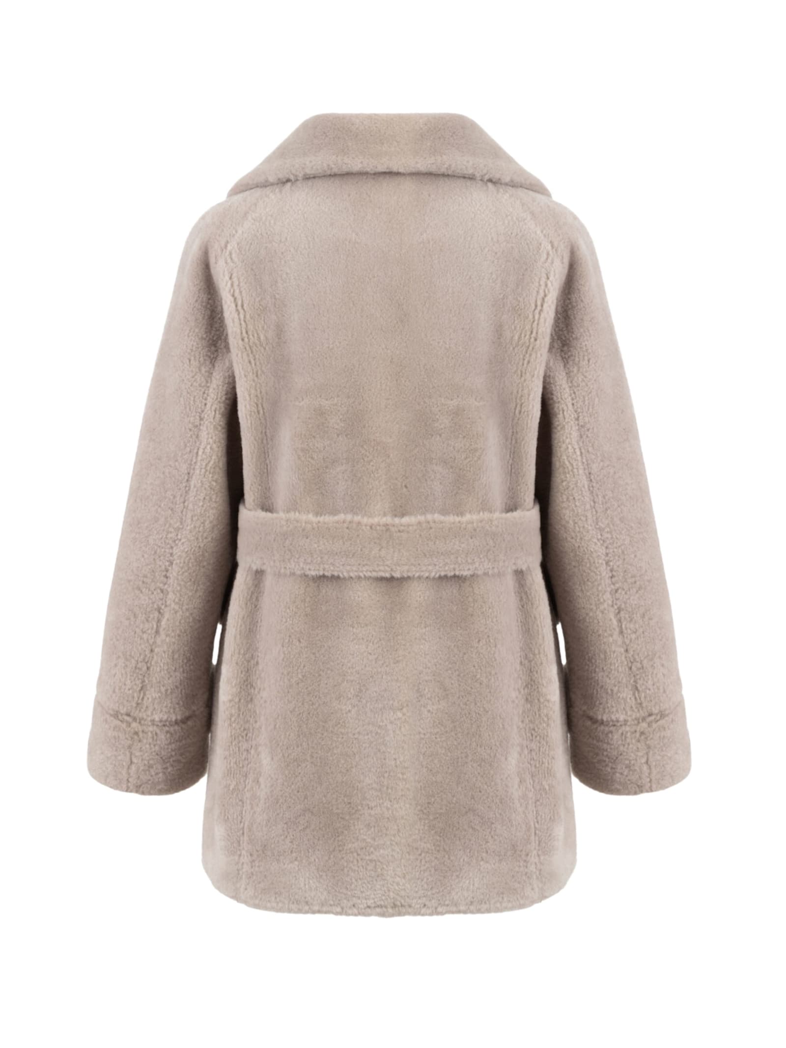 Urbancode Reversible Belted Jacket In Brown