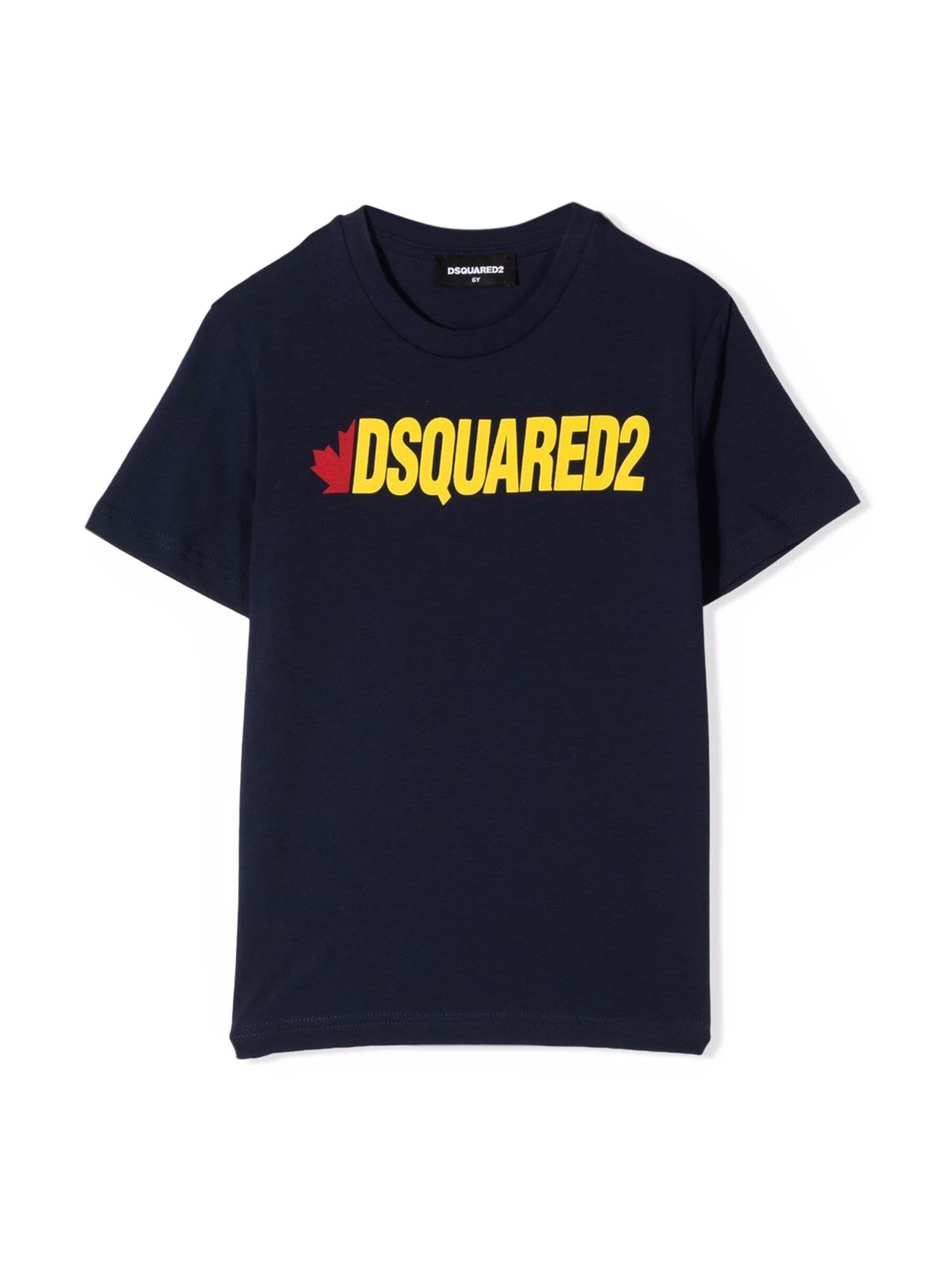 Dsquared2 Kids' Shirt In Blu