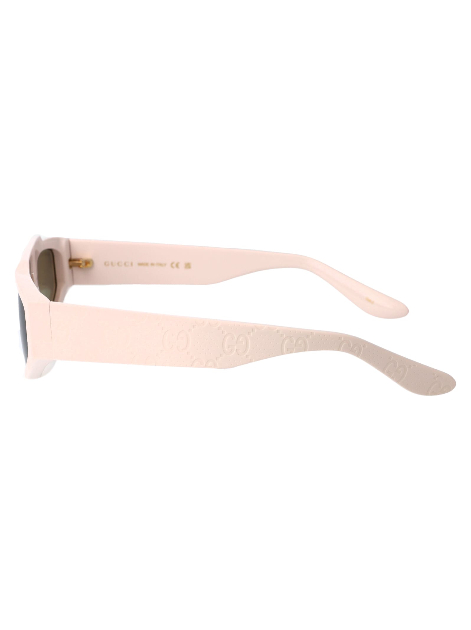 Shop Gucci Gg1591s Sunglasses In 005 Ivory Ivory Grey