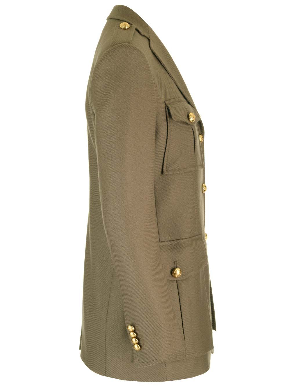 Shop Tagliatore Giamila Blazer In Green