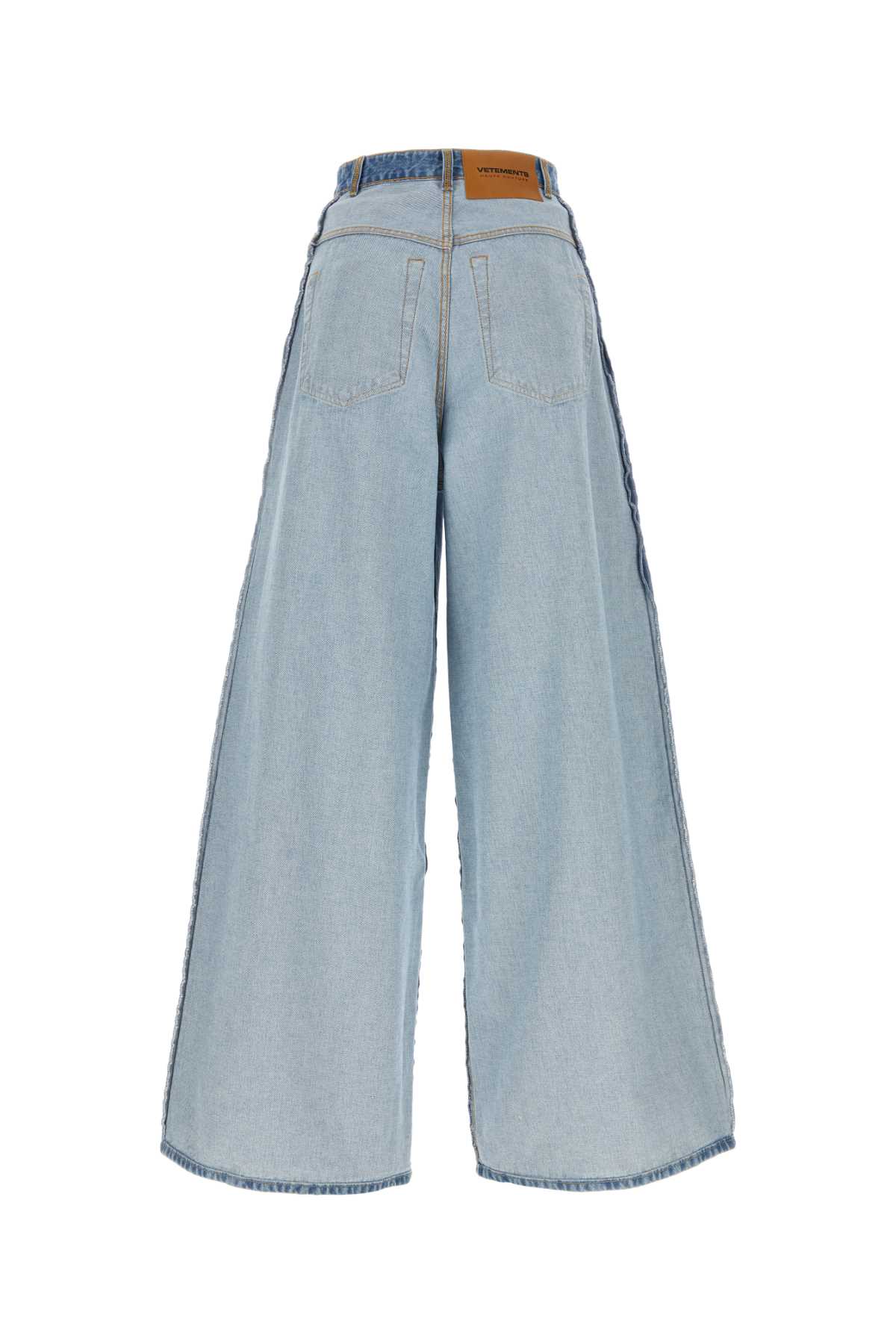 Vetements Denim Jeans In Lightblue