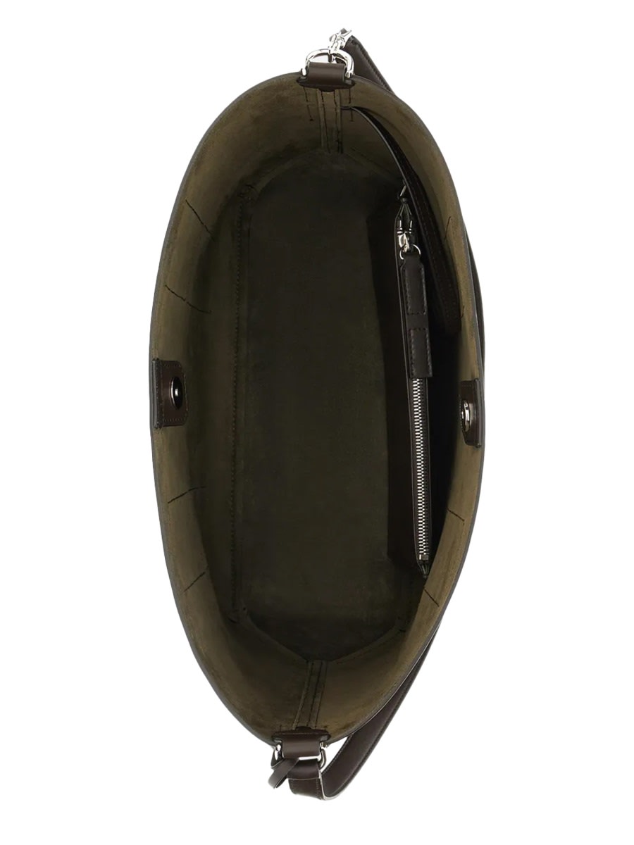 Hogan Hobo Bag Hocket Medium In Brown