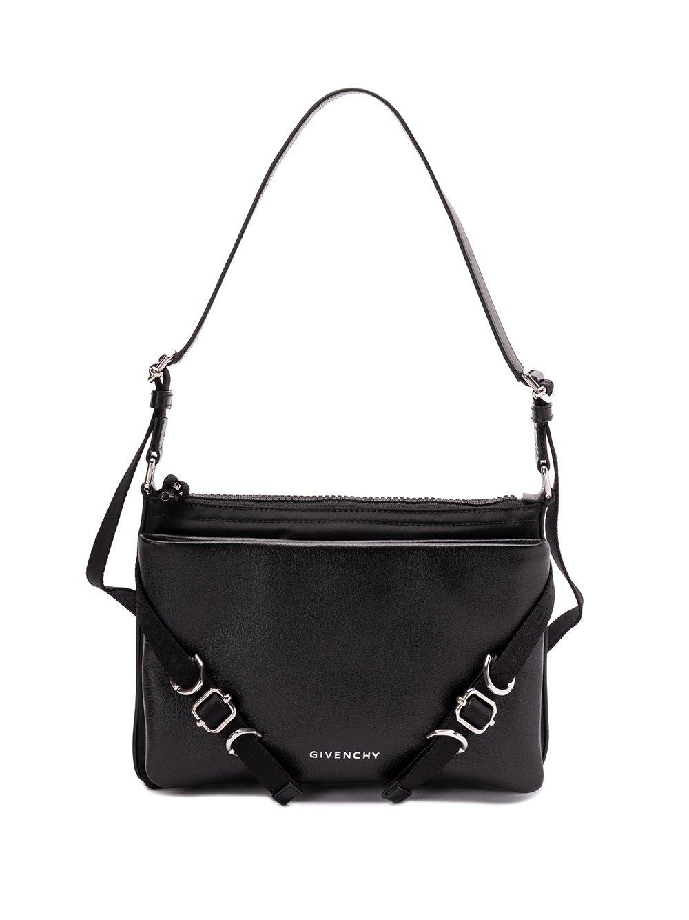 Givenchy Voyou Skinny Crossbody Bag In Black
