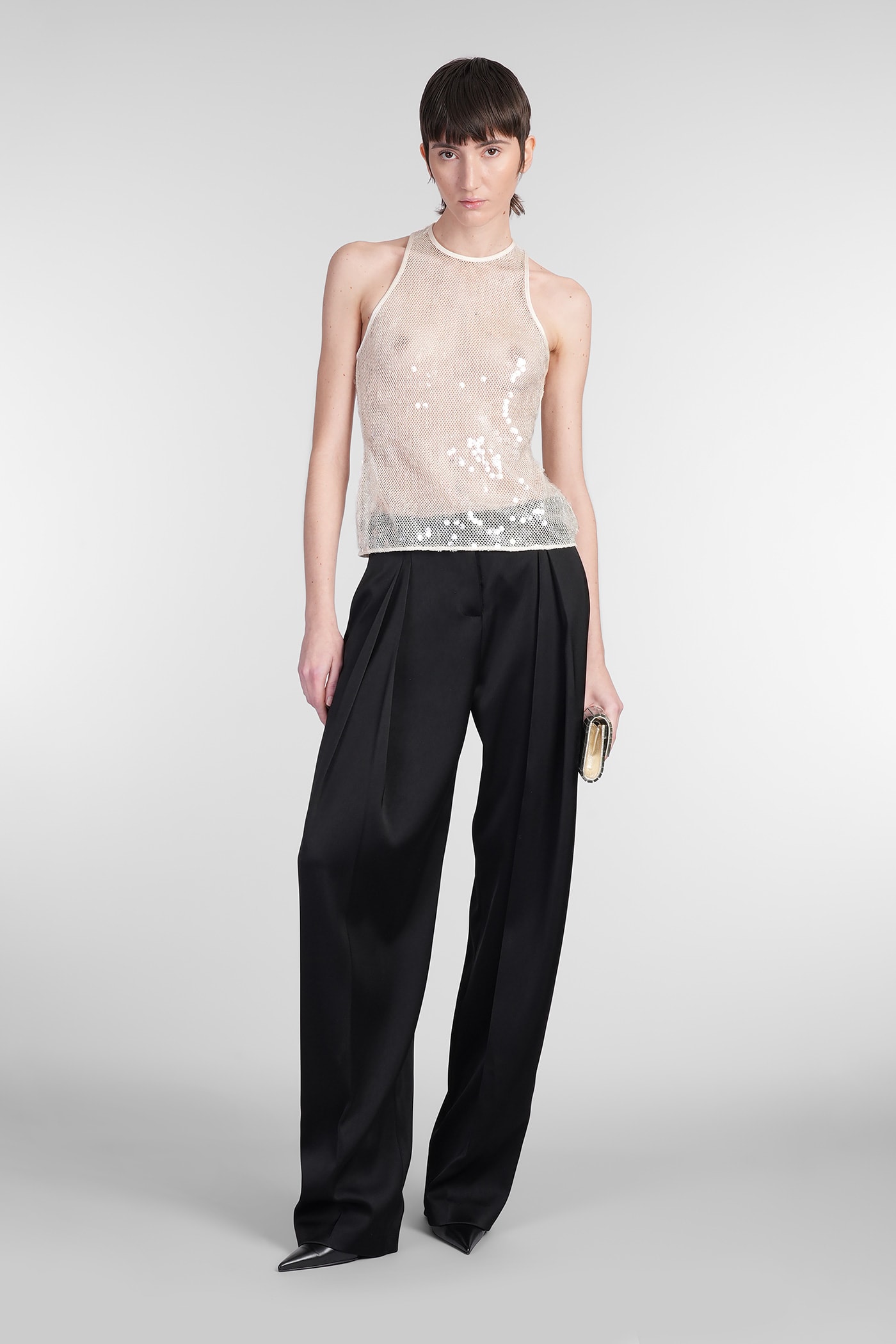 David Koma Sequin-embellished Tank Top