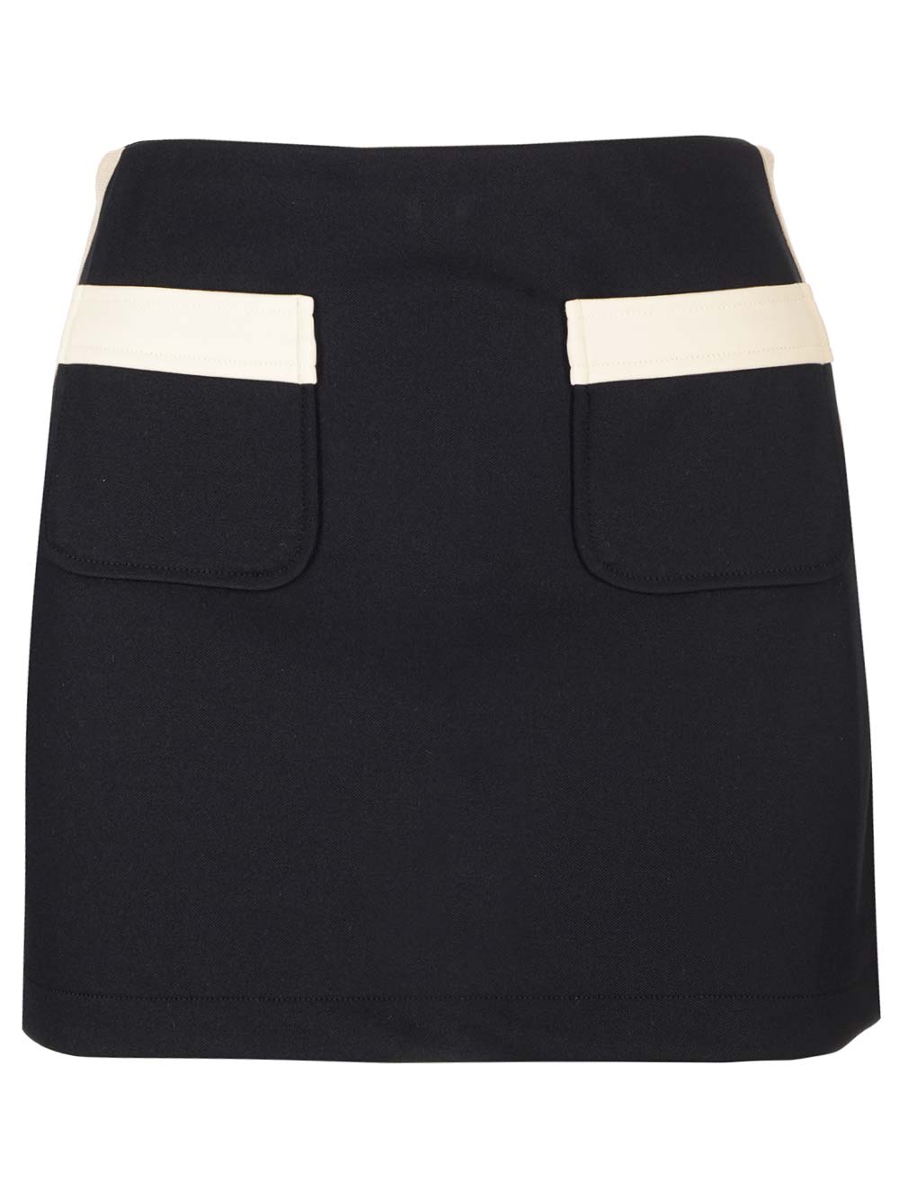 Pockets Track Mini Skirt