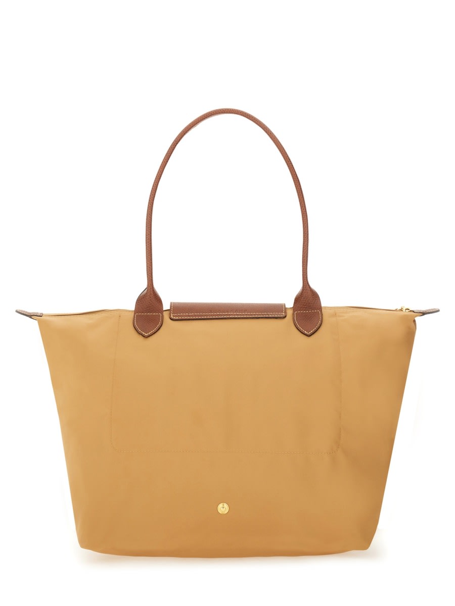 Longchamp 'l Le Pliage Original' Shoulder Bag In Nude