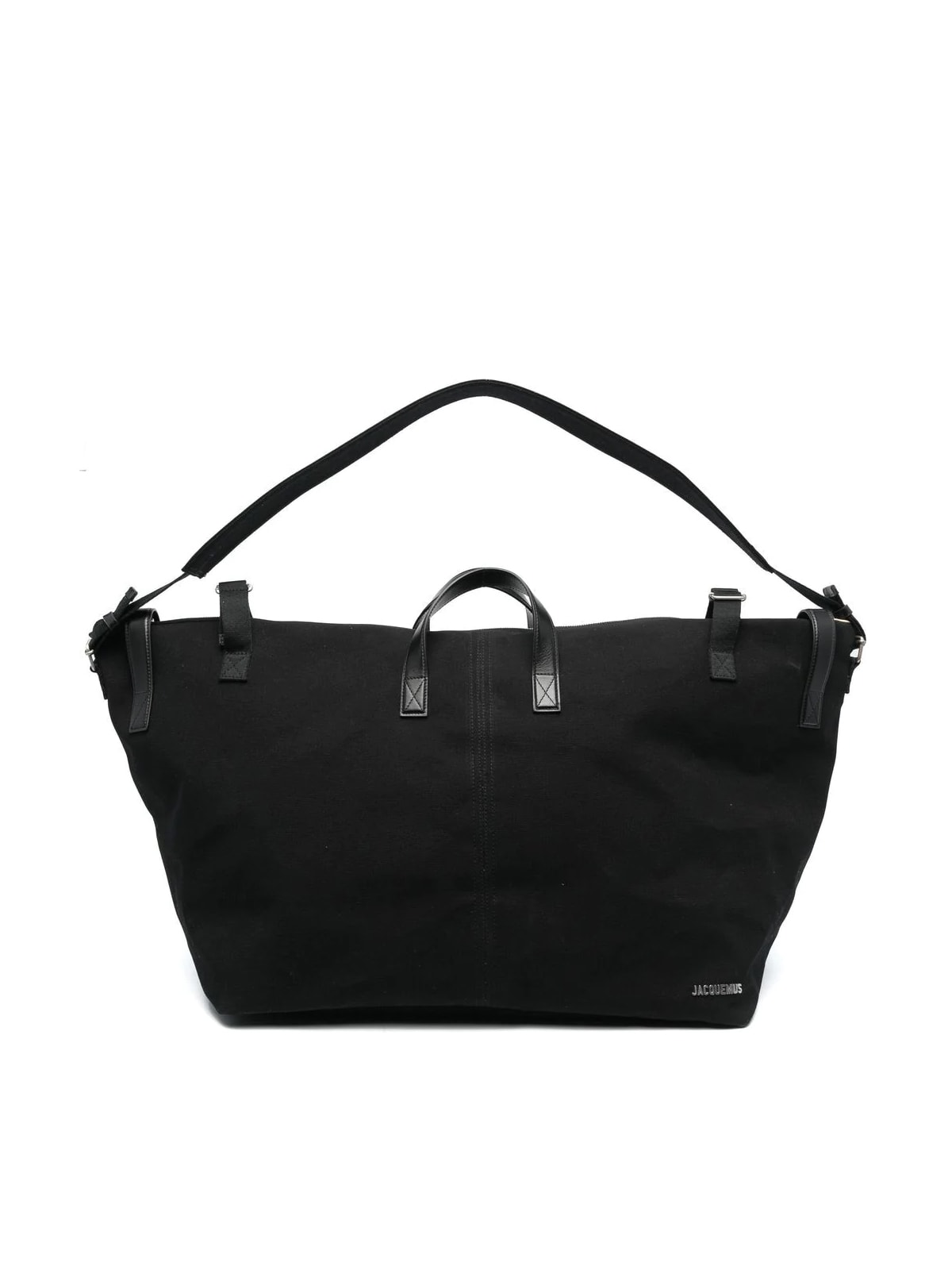 Jacquemus Black Le Papier 'le Sac À Linge' Bag In Black